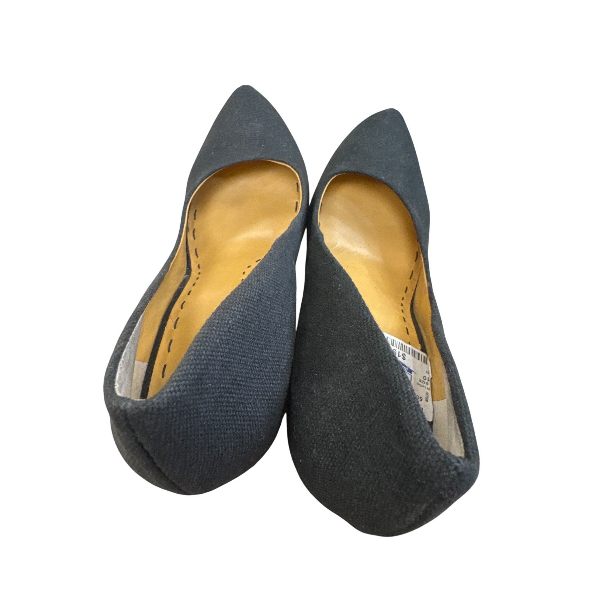 Nine West Nine West Womens Black Textile 5" Heels Size 10M SKU 7483 Size US 10 / IT 40 - 10 Thumbnail