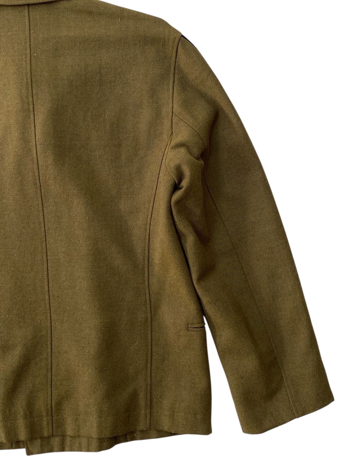 Jean Paul Gaultier Jean Paul Gaultier Archive FW89 Military Pea Coat Striped Size US M / EU 48-50 / 2 - 10 Thumbnail