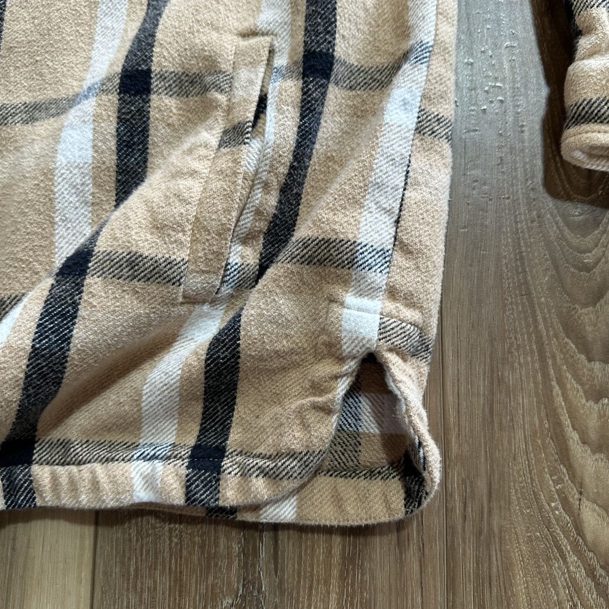 Lucky Brand Women’s Lucky Brand 100% Cotton Plaid Shirt Jacket Shacket Size M / US 6-8 / IT 42-44 - 4 Thumbnail