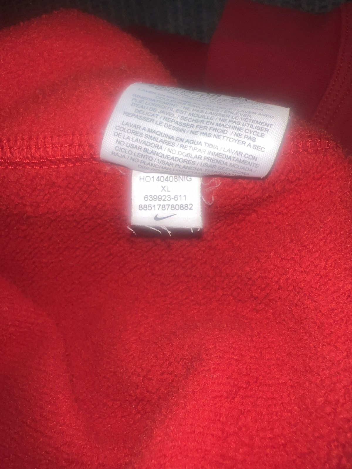 Nike Nike Logo Draw-String Hoodie Size US XL / EU 56 / 4 - 10 Thumbnail