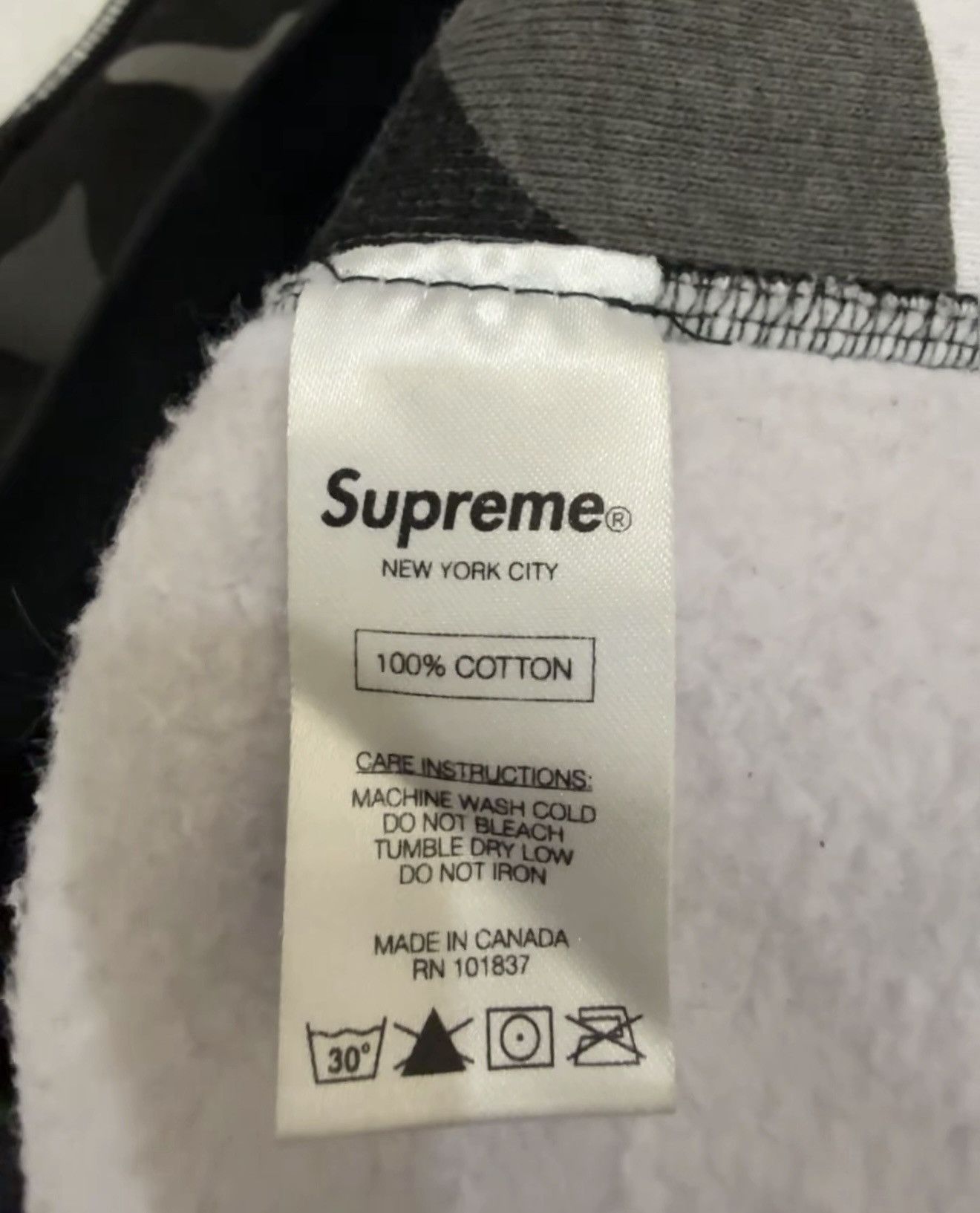 Supreme Supreme fw13 snow camo box logo hoodie hooded sweatshirt Size US M / EU 48-50 / 2 - 4 Thumbnail