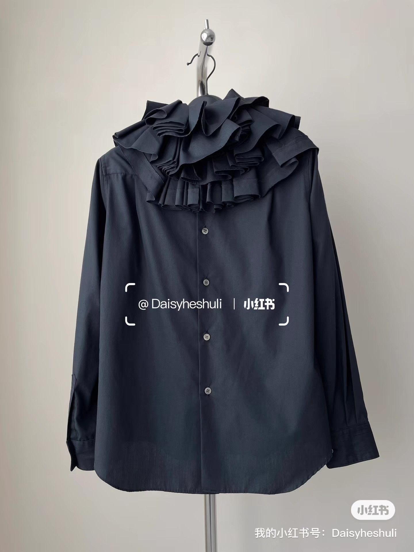 Comme des Garcons Comme des Garçons Main Line Bloom Collar Shirt Ｑ24 Size S / US 4 / IT 40 - 1 Thumbnail
