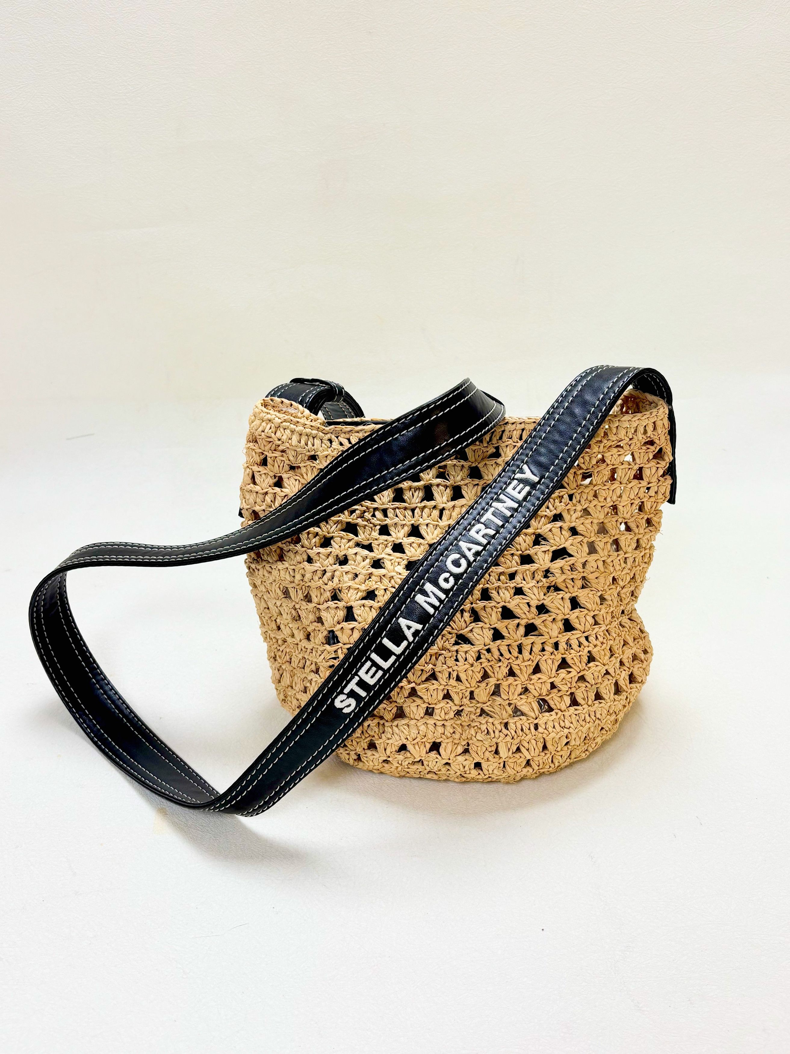 Stella McCartney Sac Raphia Size ONE SIZE - 1 Thumbnail
