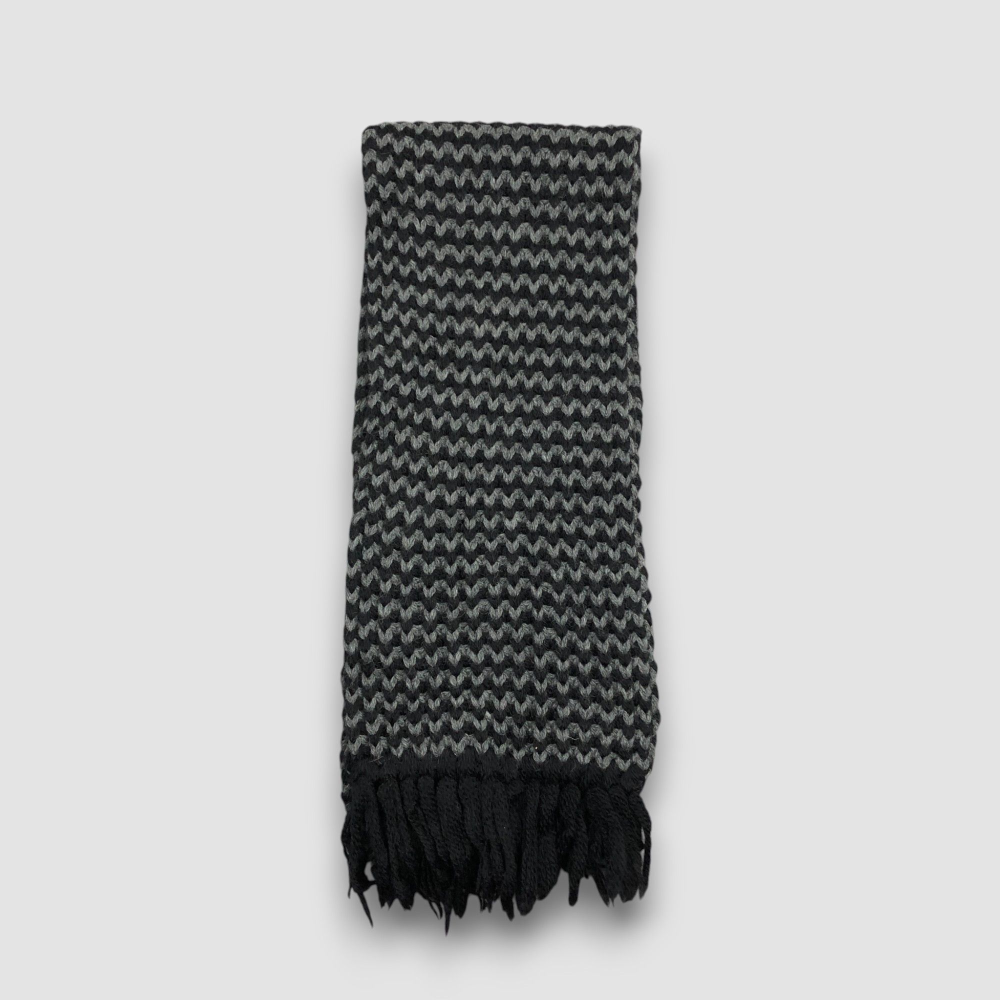 Highland 2000 Vintage Highland 2000 Scarf Muffler Knit Crochet Wool Scarve Size ONE SIZE - 2 Thumbnail