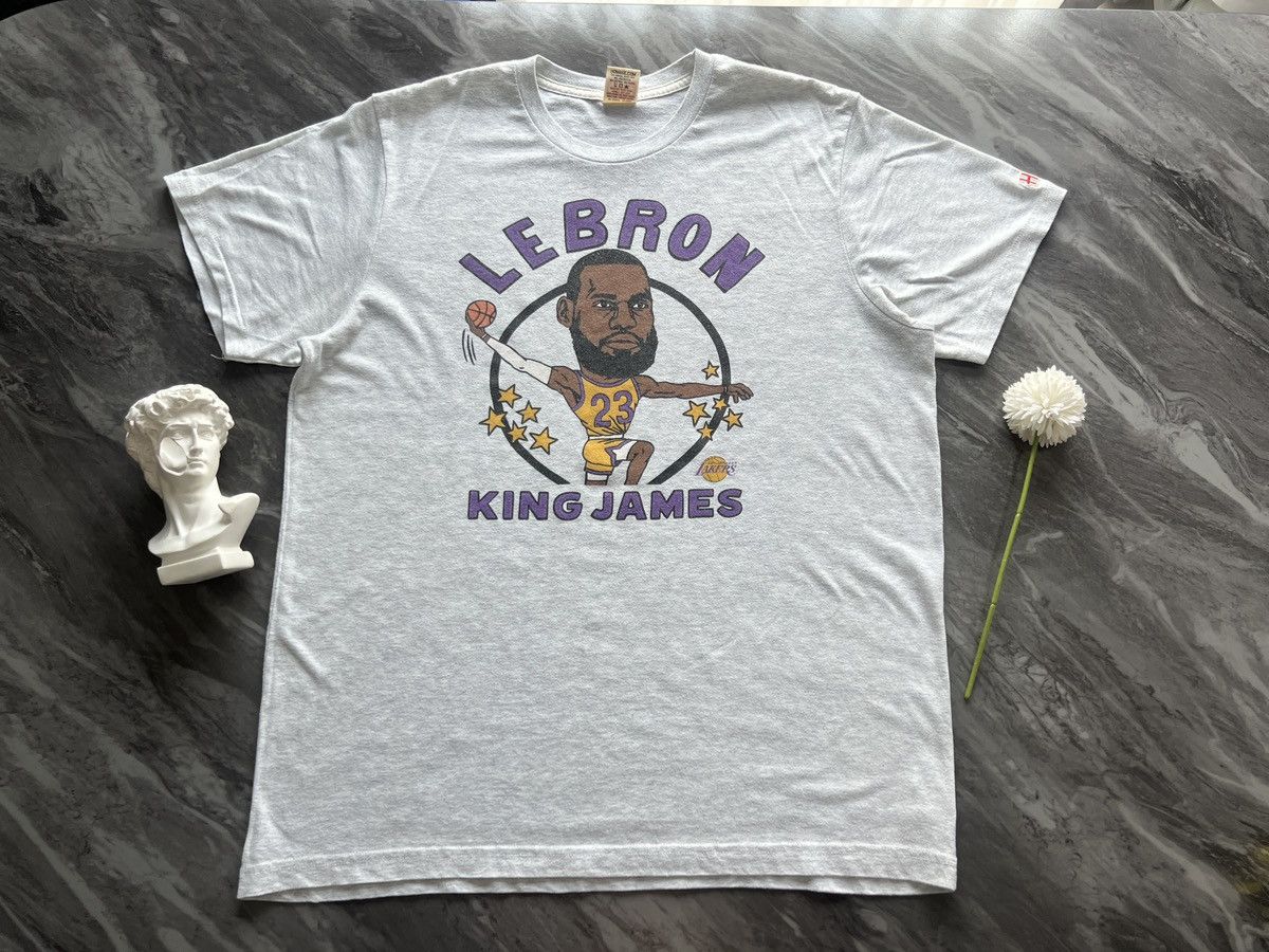 NBA Lakers : Lebron King James Los Angeles Size US L / EU 52-54 / 3 - 1 Thumbnail