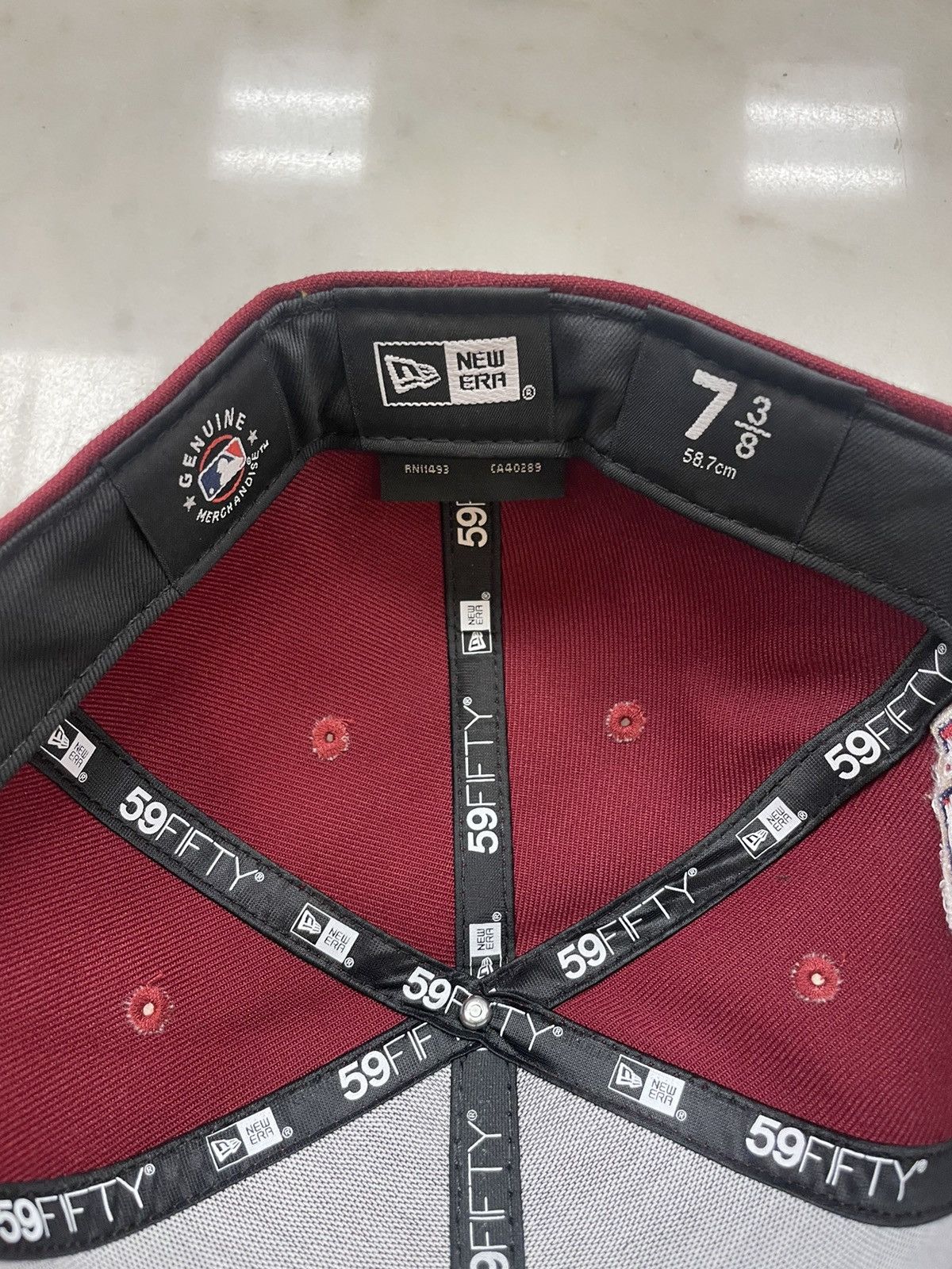 MLB × New Era Brooklyn Jackie Robinson Fitted 7 3/8 Size ONE SIZE - 3 Thumbnail
