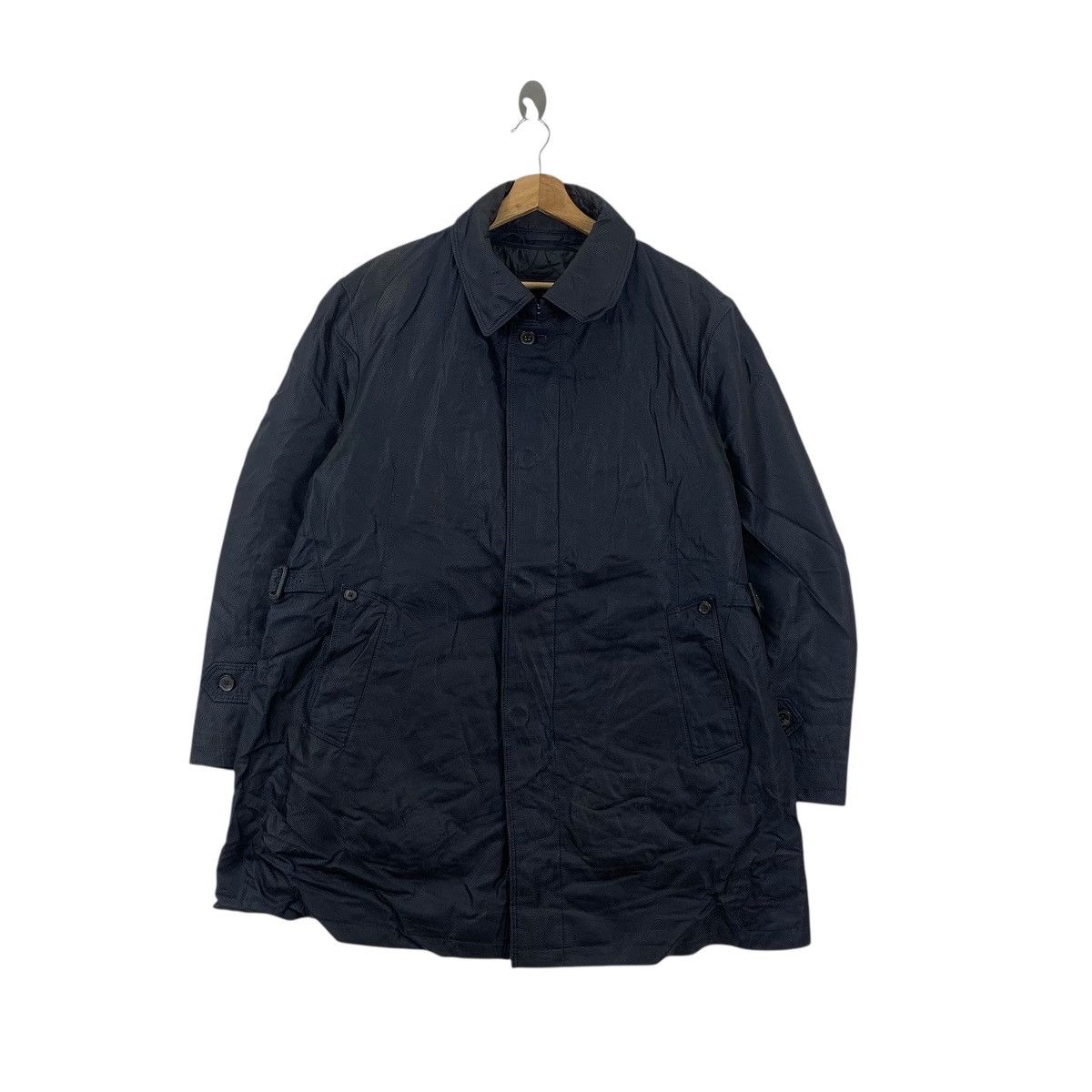 Yohji Yamamoto Vintage YOHJI YAMAMOTO DURBAN Made In Japan Trench Coat Size XXL / US 16-18 / IT 52-54 - 1 Thumbnail