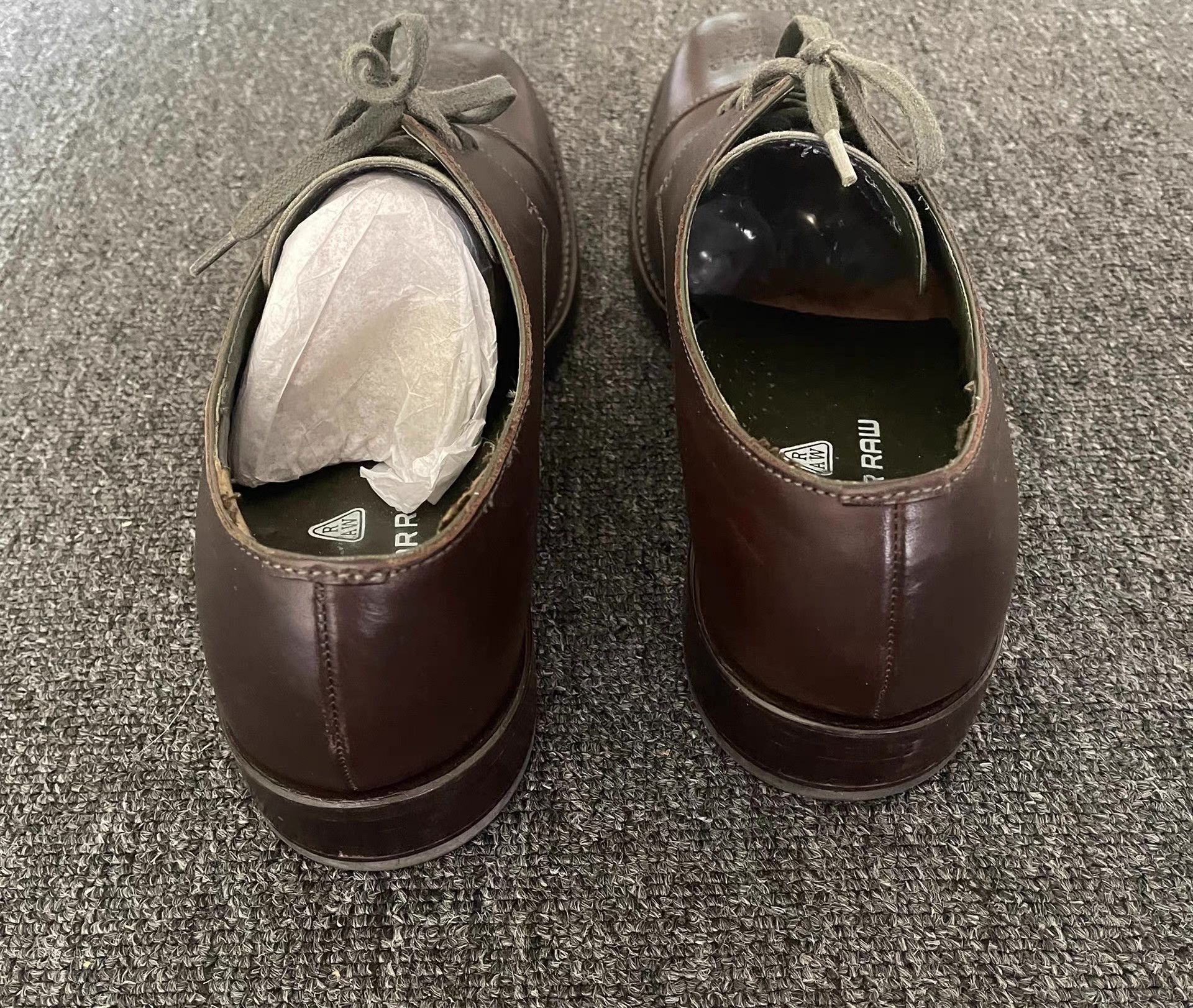 G-Star G-Star Raw brown derby leather shoes Q4 Size US 10 / EU 43 - 4 Thumbnail