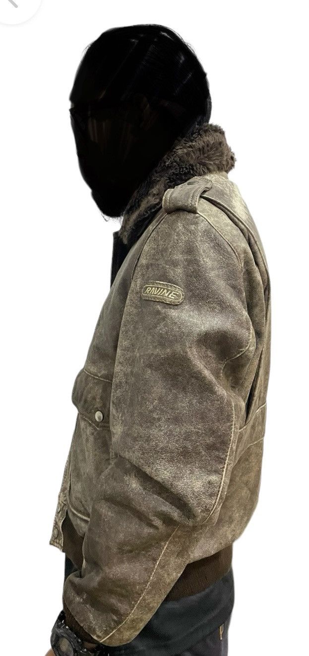 Japanese Brand Japan Brand Ravine Faded Bomber Jacket Size US L / EU 52-54 / 3 - 19 Thumbnail