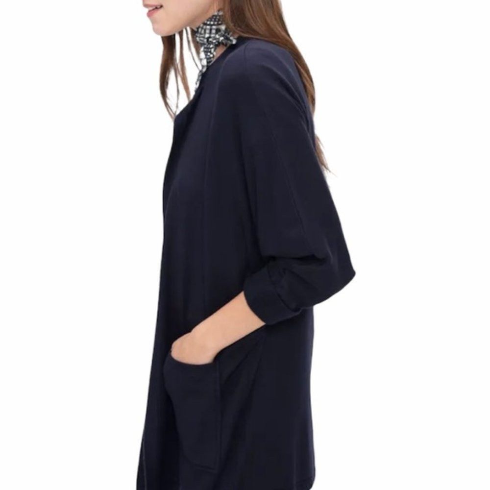 Splendid NWT New $168 SPLENDID Dolman Sleeve Cardigan Navy Size XS Size XS / US 0-2 / IT 36-38 - 2 Thumbnail