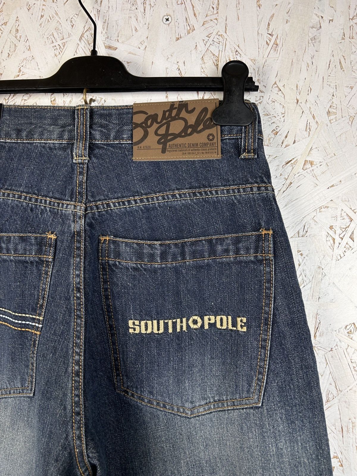 Southpole BNWT Vintage Southpole Baggy Denim Jeans Jnco Fubu Rap Y2K Size US 28 / EU 44 - 11 Thumbnail