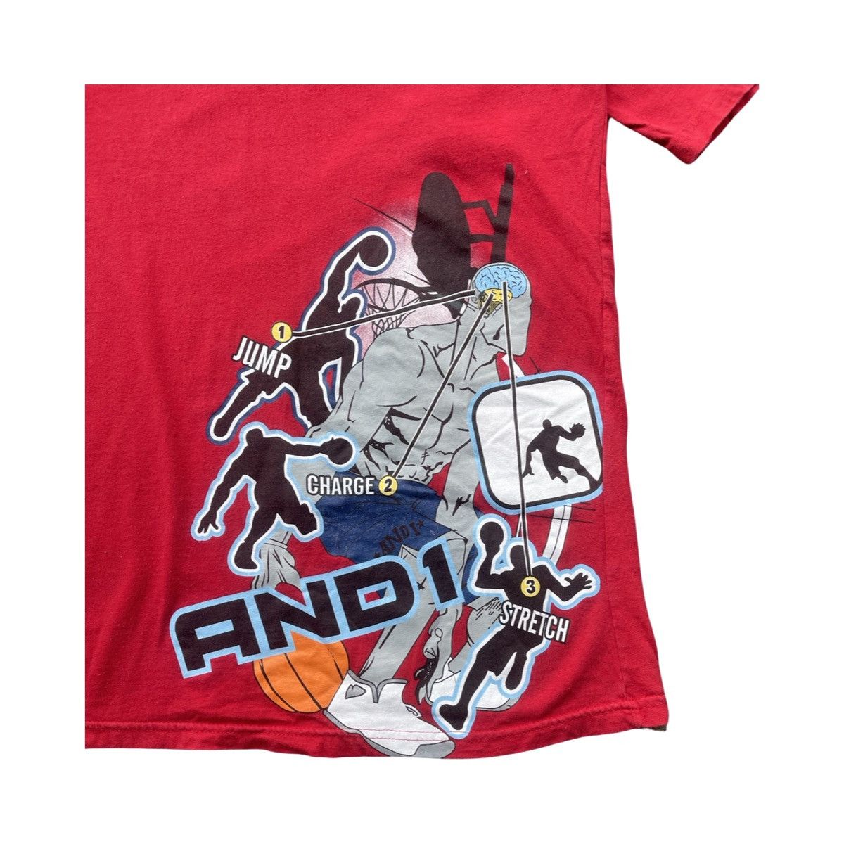 Vintage AND1 Trash Talk tee