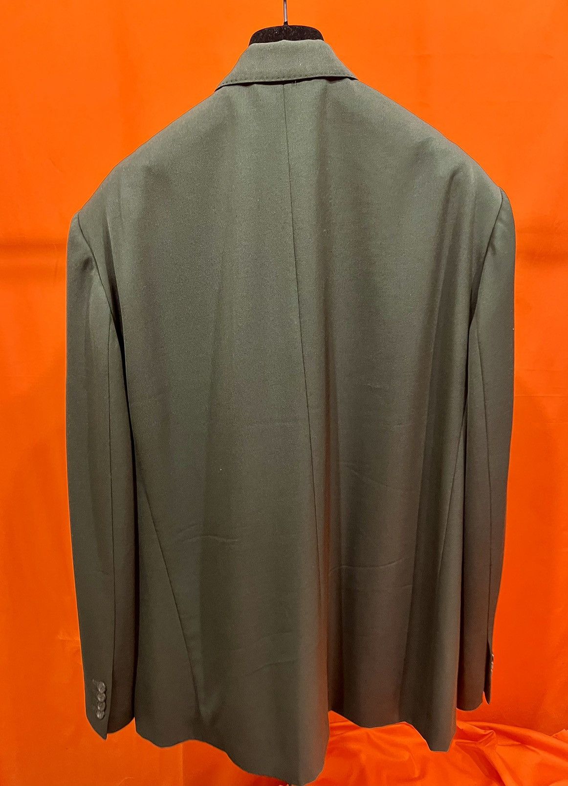 Balenciaga DEMNA hybrid double blazer in dark green size 48 Size 48L - 3 Thumbnail