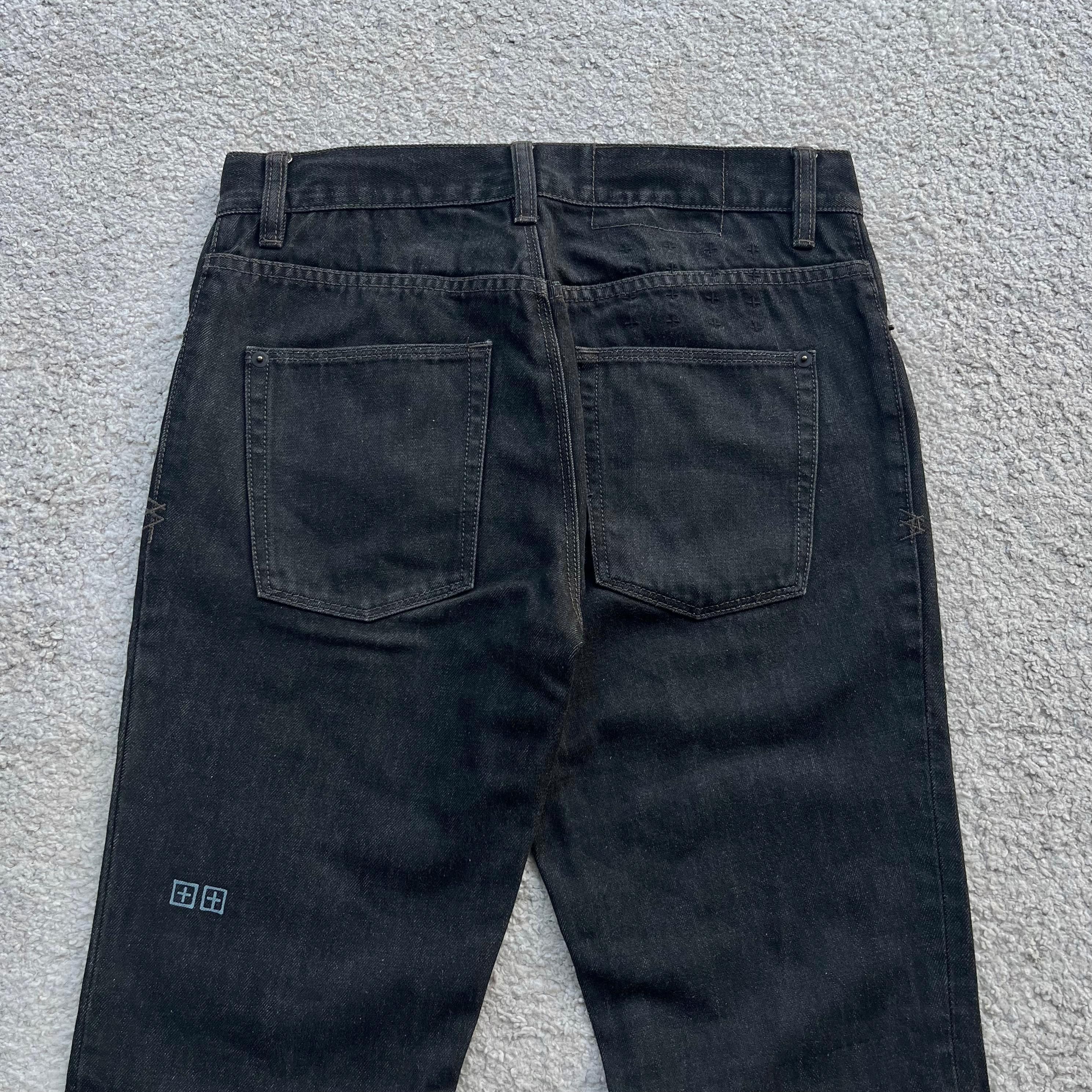 Ksubi Ksubi Gee Gee Black Denim Jeans Size US 30 / EU 46 - 2 Thumbnail