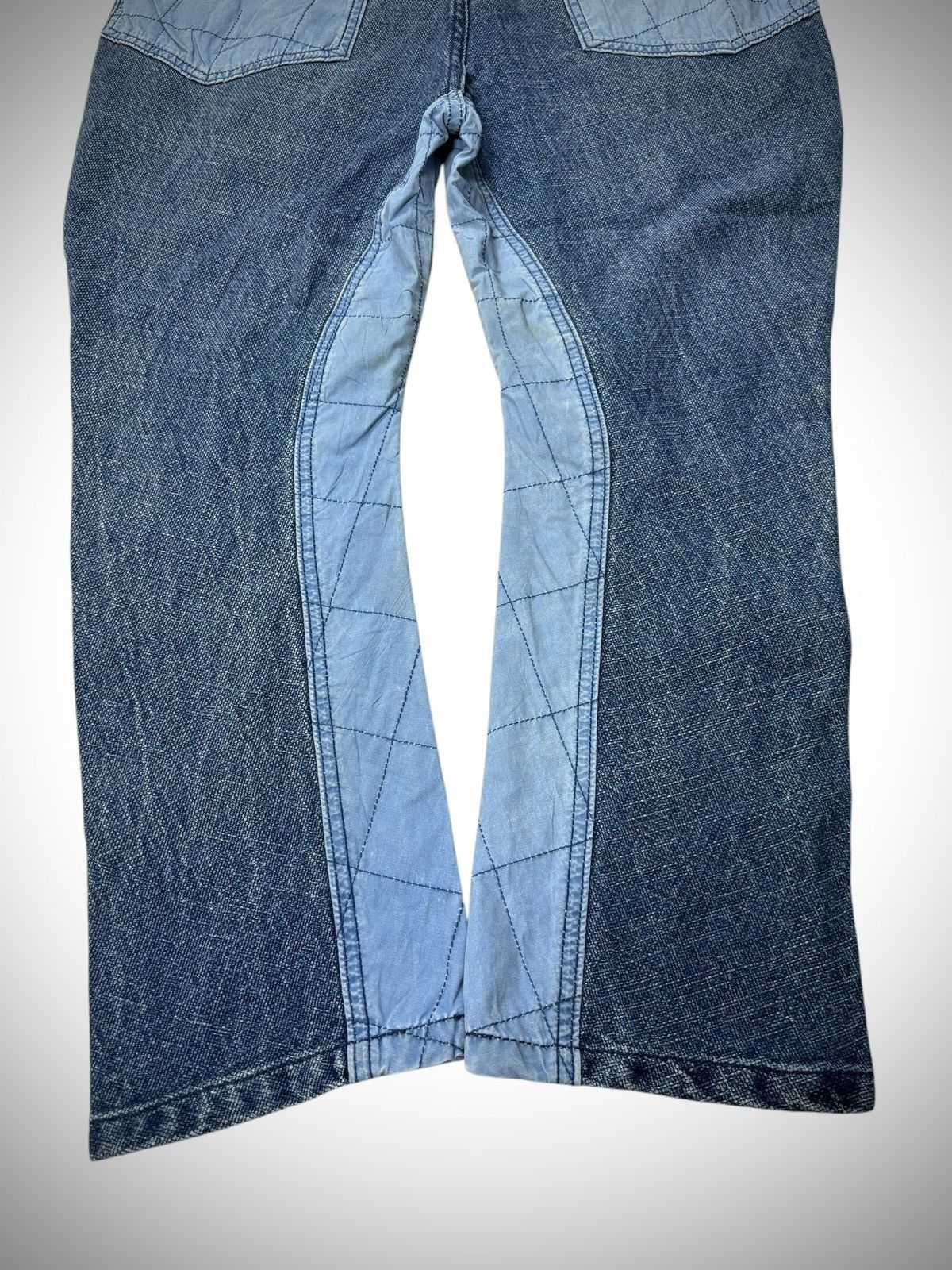 Issey Miyake 2000’s Issey Miyake Ne-Net - INDIGO DENIM Jeans Size 28" / US 6 / IT 42 - 8 Thumbnail