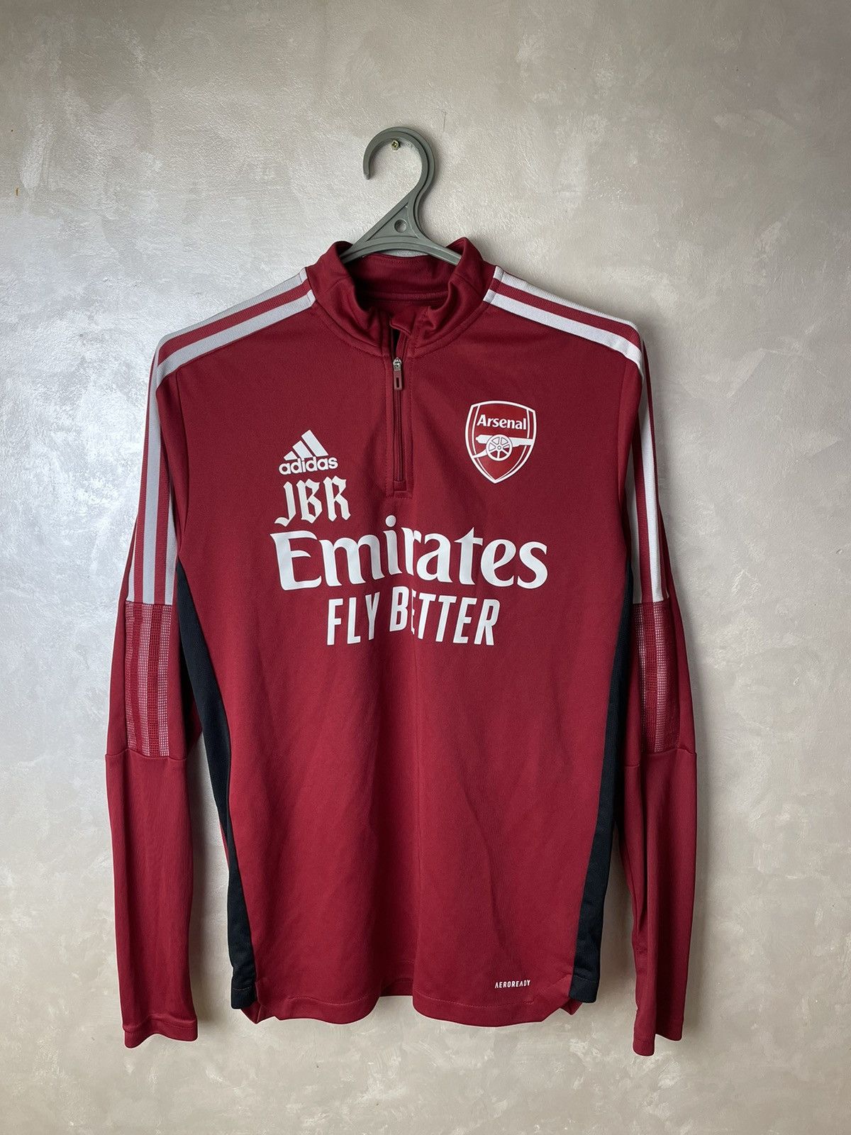 Adidas ARSENAL LONDON 2021 1/4 ZIP TRAINING TRACK TOP ADIDAS S MEN Size US S / EU 44-46 / 1 - 1 Thumbnail