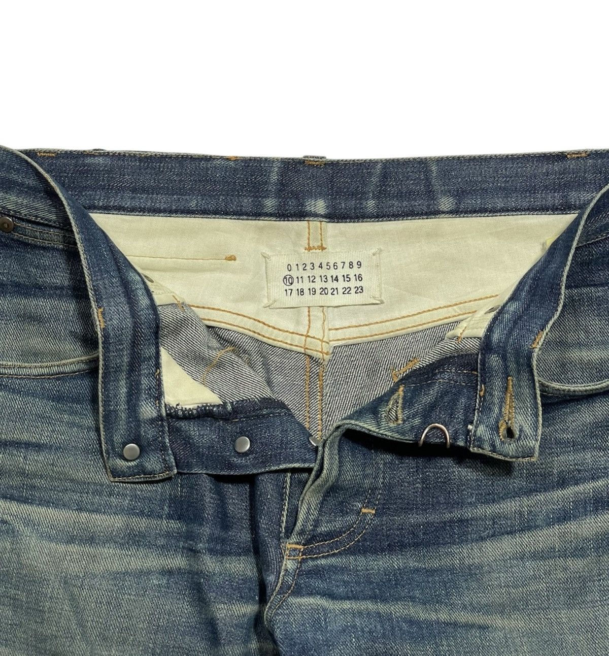 Maison Margiela SS03 Flare Distressed Jeans Size US 29 - 9 Thumbnail