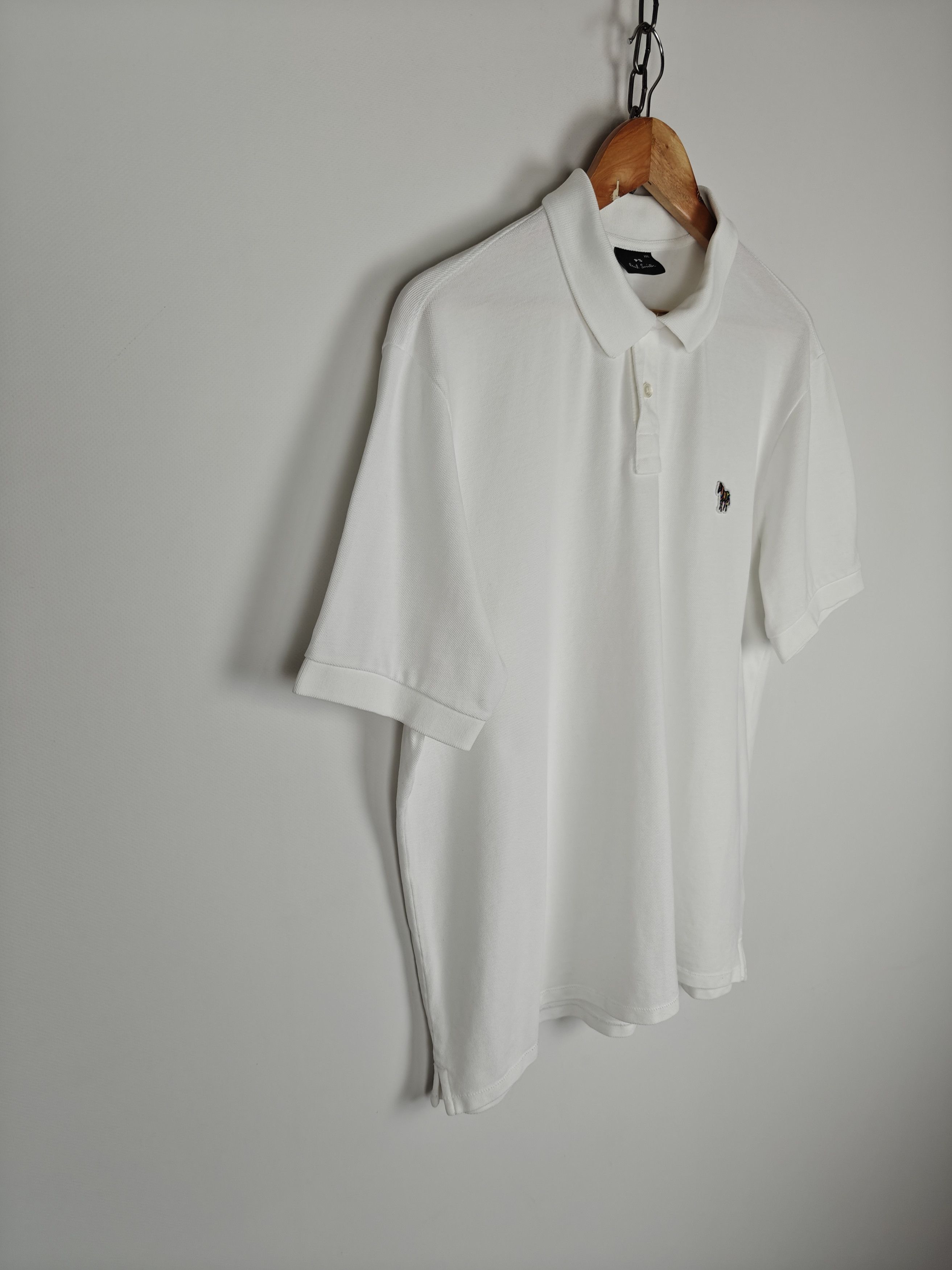 Paul Smith Paul Smith Polo T-Shirt Collared White Tee size XXL Size US XXL / EU 58 / 5 - 5 Thumbnail