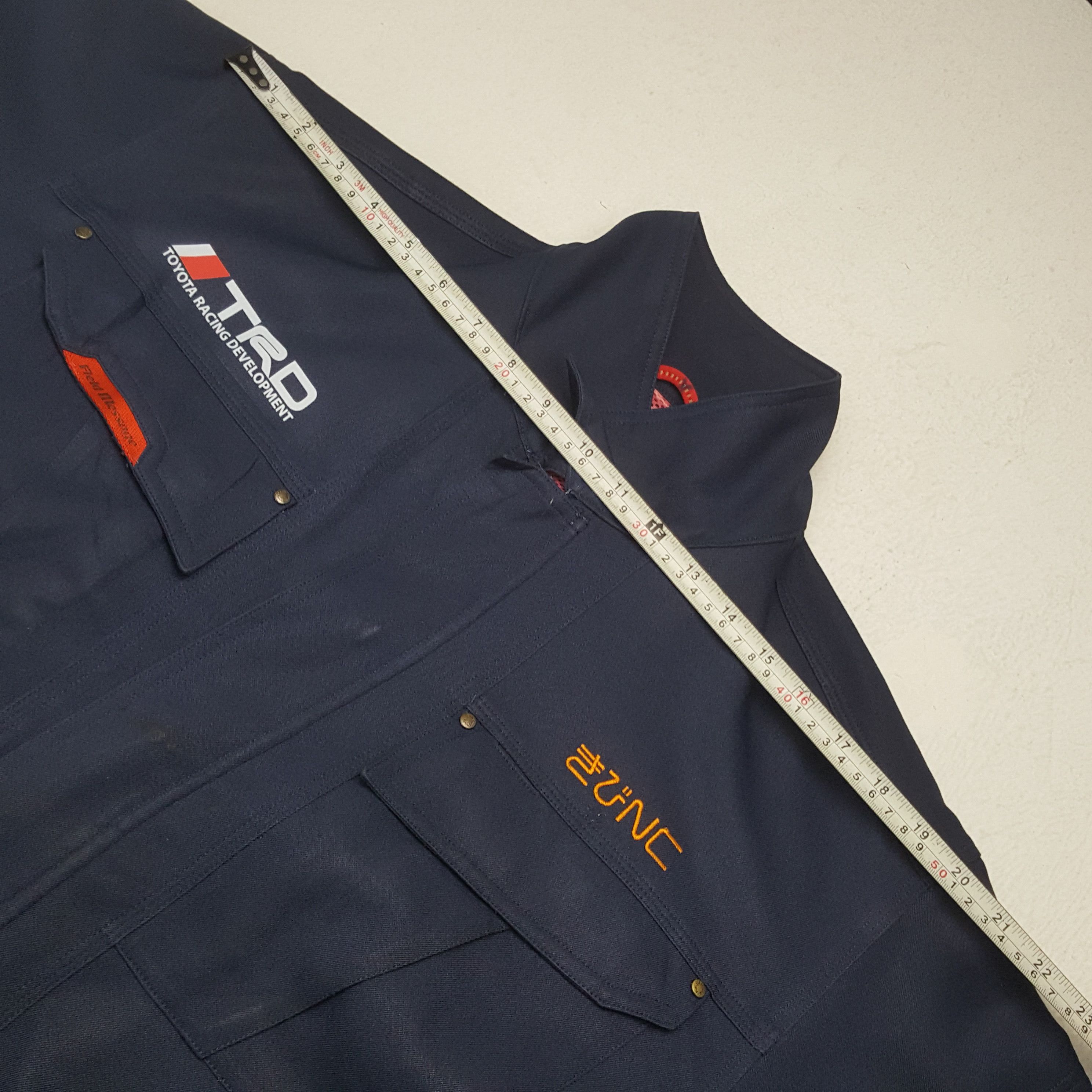 Japanese Brand × Vintage Vintage TRD TOYOTA RACING Team Custom Jacket C284N17 Size US L / EU 52-54 / 3 - 9 Thumbnail