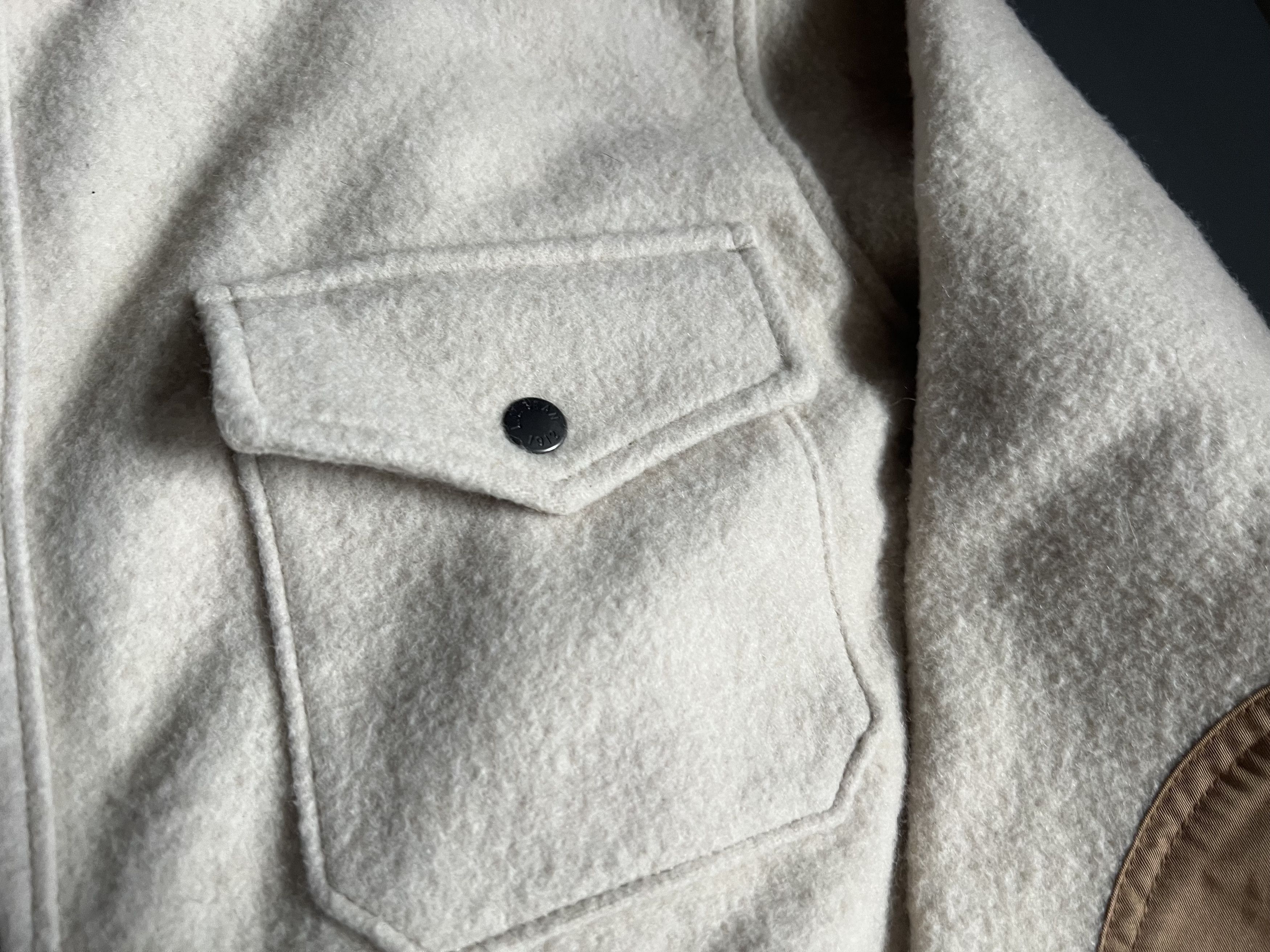 L.L. Bean × Todd Snyder Todd Snyder x L.L. Bean Wool Shirt Jacket in Sailcloth med Size US M / EU 48-50 / 2 - 4 Thumbnail