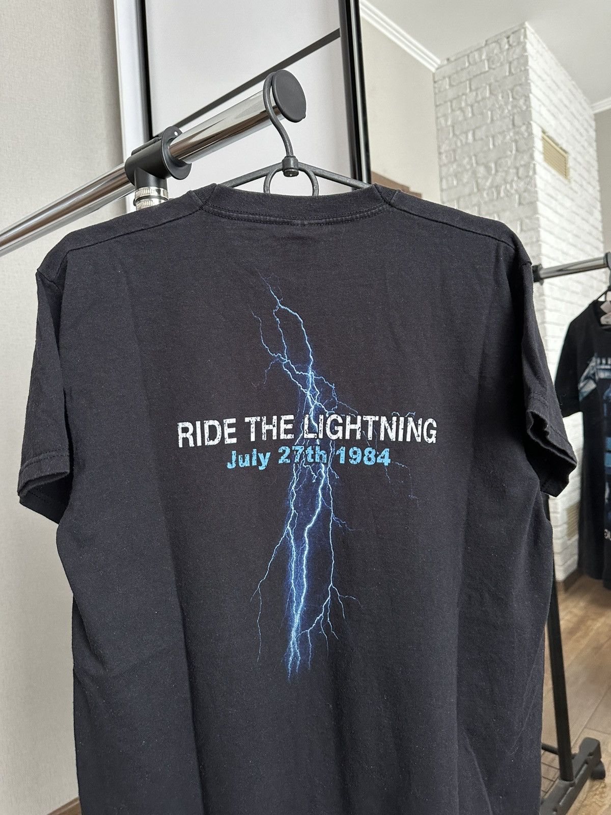 Metallica Metallica Ride The Lightning Vintage Band T-Shirt Tee 2000s Size US M / EU 48-50 / 2 - 8 Thumbnail