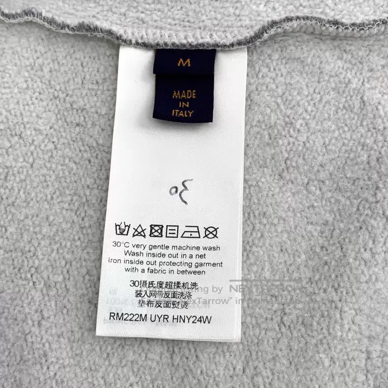Louis Vuitton Louis Vuitton 22 Grey 3D graffiti logo printed cotton hood Size US M / EU 48-50 / 2 - 7 Thumbnail