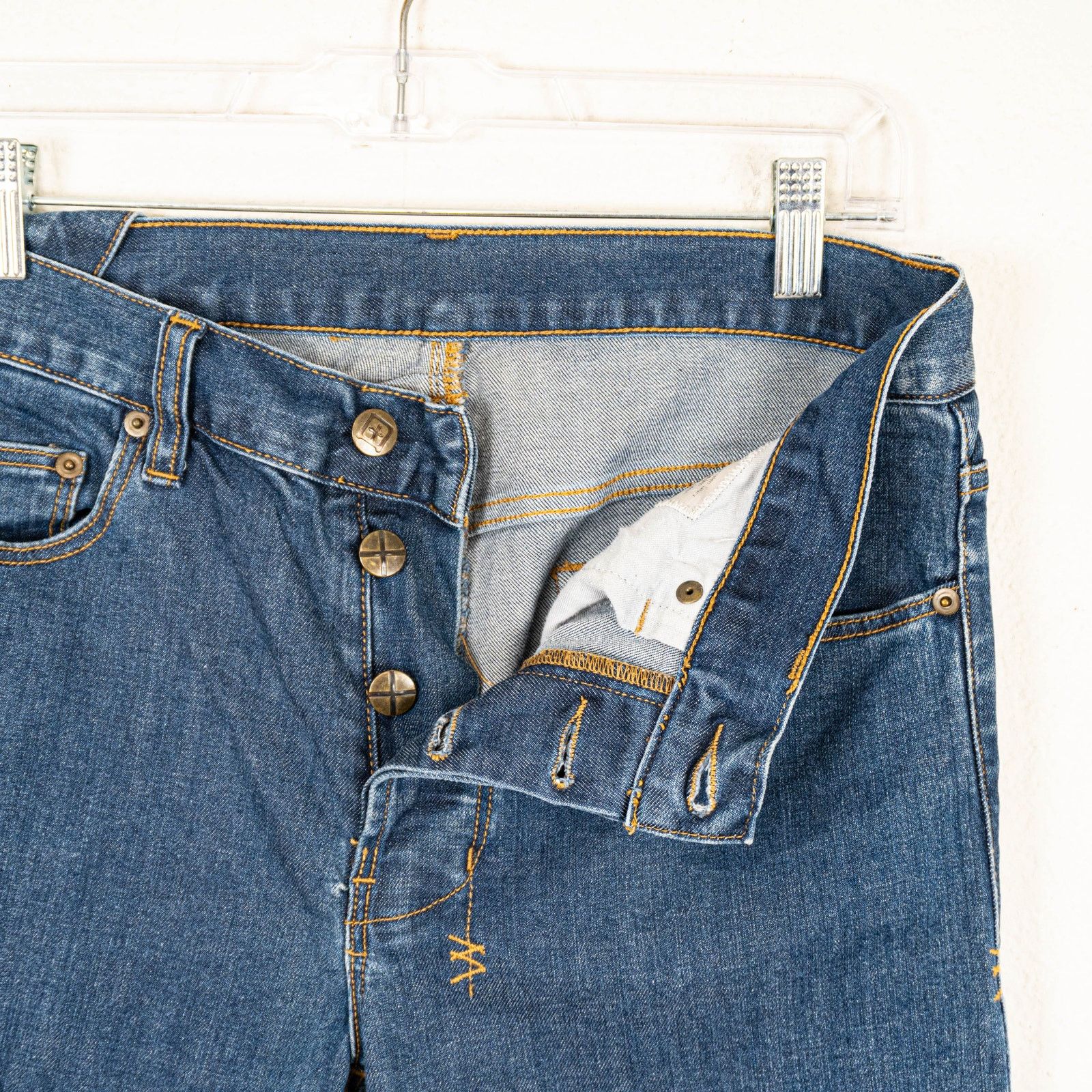 Ksubi Ksubi Chitch Slim Denim Jeans in Mikey Blue size 32 Size US 32 / EU 48 - 2 Thumbnail