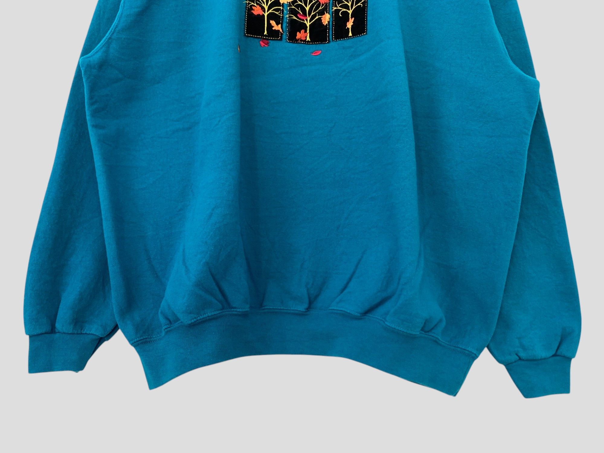 Autumn Cashmere × Vintage Autumn Season Sweatshirt XL Size Crewneck Embroidery Size US XL / EU 56 / 4 - 4 Thumbnail