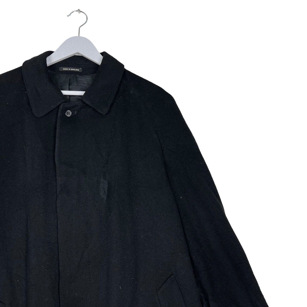 Autumn Cashmere 🔥 MOORBROOK PURE CASHMERE OVERCOAT MADE IN ENGLAND Size US XL / EU 56 / 4 - 7 Thumbnail