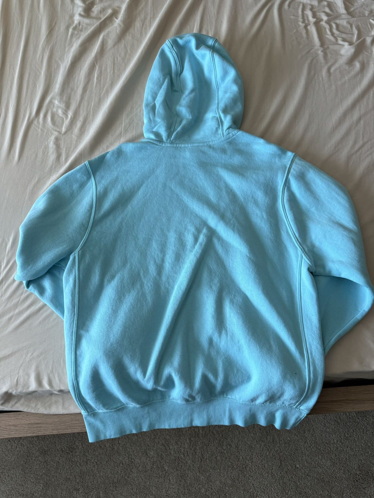 Nike Baby blue Nike hoodie Size US M / EU 48-50 / 2 - 3 Thumbnail