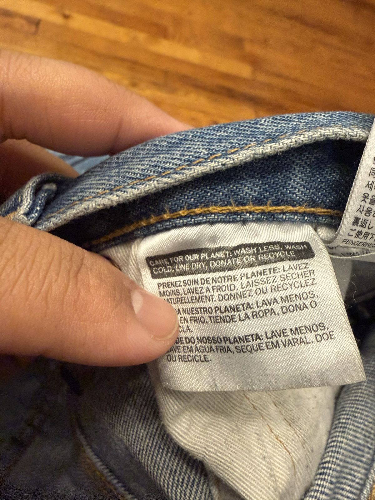 DENIM TEARS Denim Tears Irak Jeans Size 34/34 Size US 34 / EU 50 - 16 Thumbnail