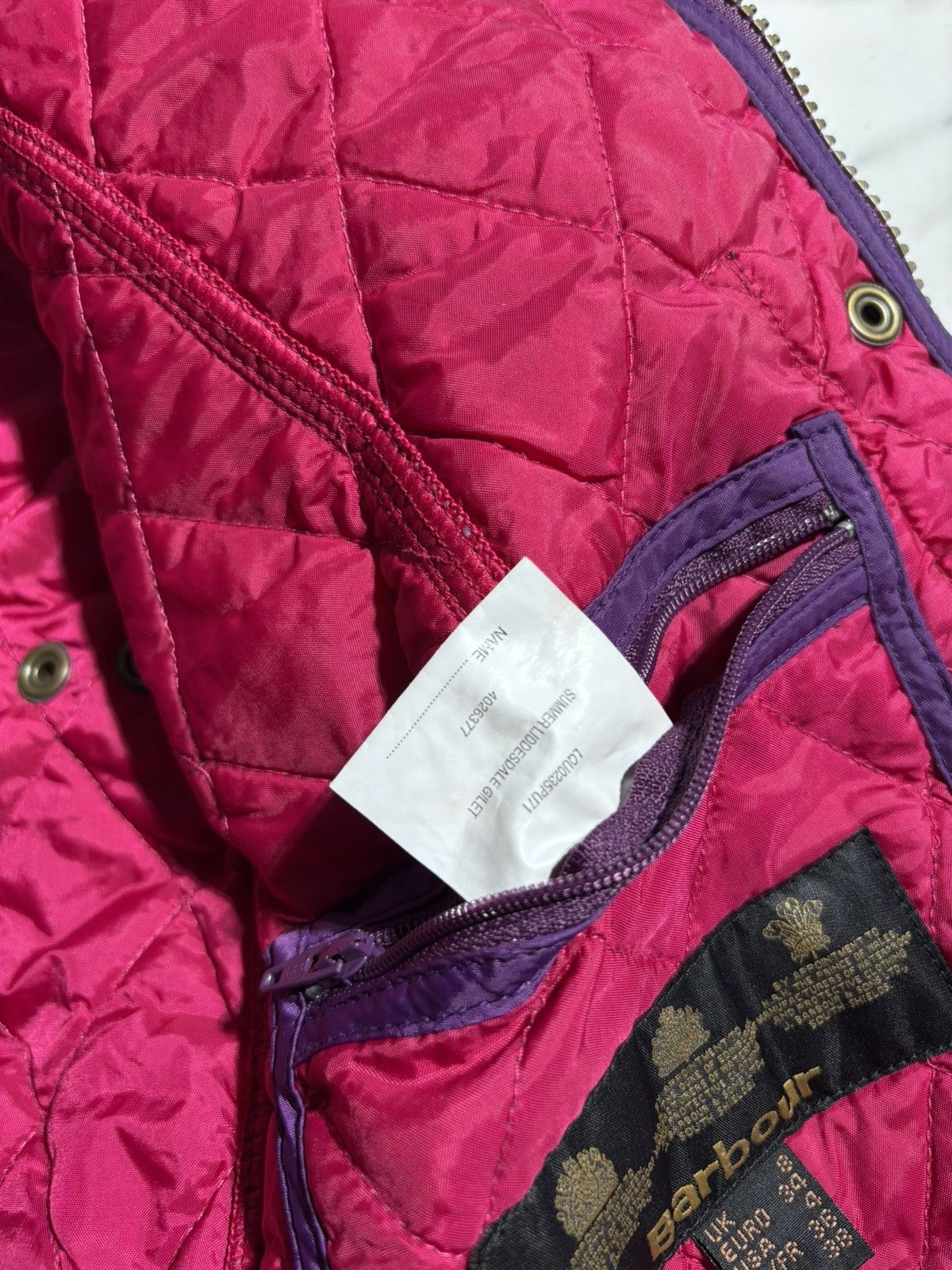 Barbour Barbour Liddesdale Quilted Vest Gilet Vintage Size M / US 6-8 / IT 42-44 - 7 Thumbnail