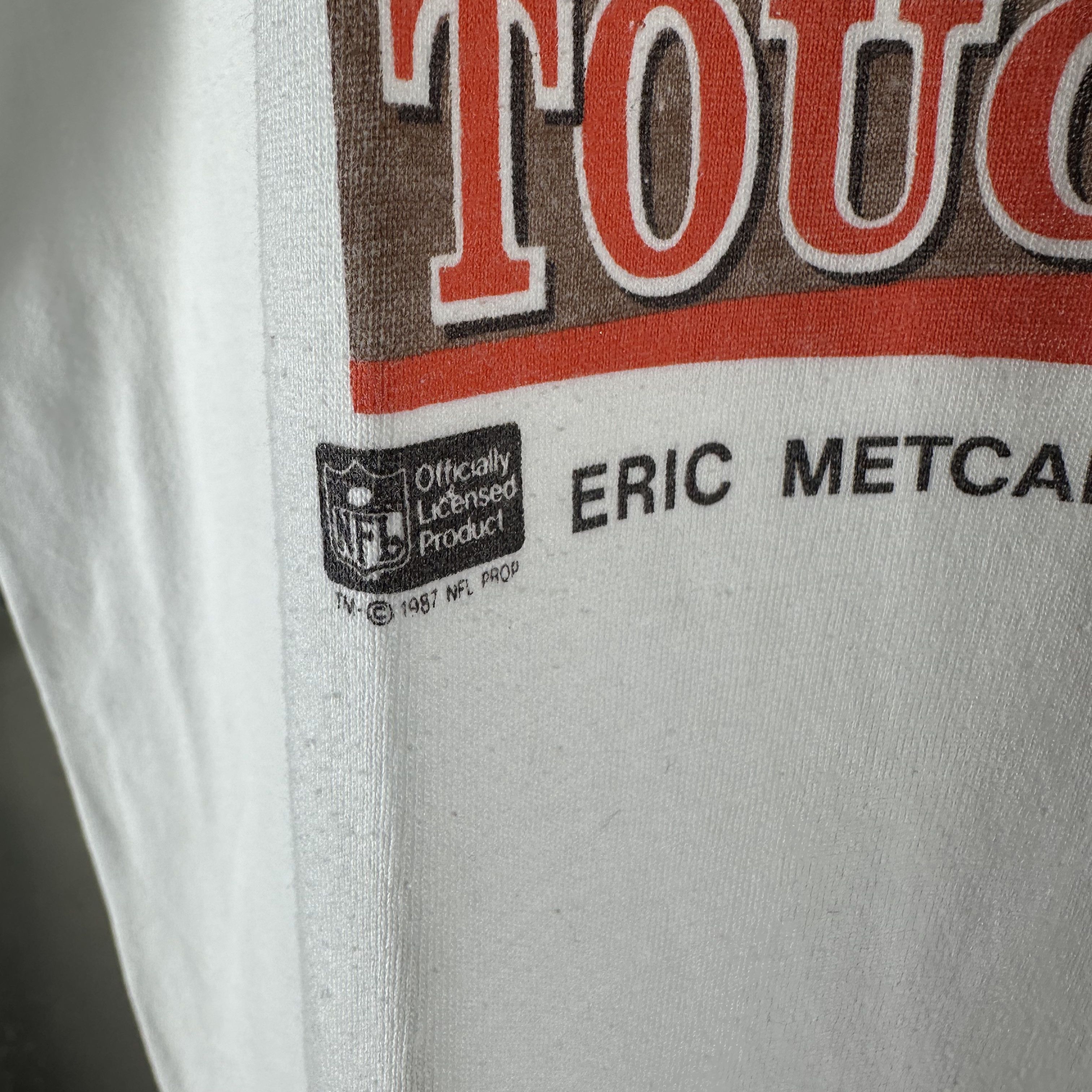 Vintage ​1987 Denver Broncos NFL Touchdown Club Caricature T-Shirt Size US XL / EU 56 / 4 - 3 Thumbnail
