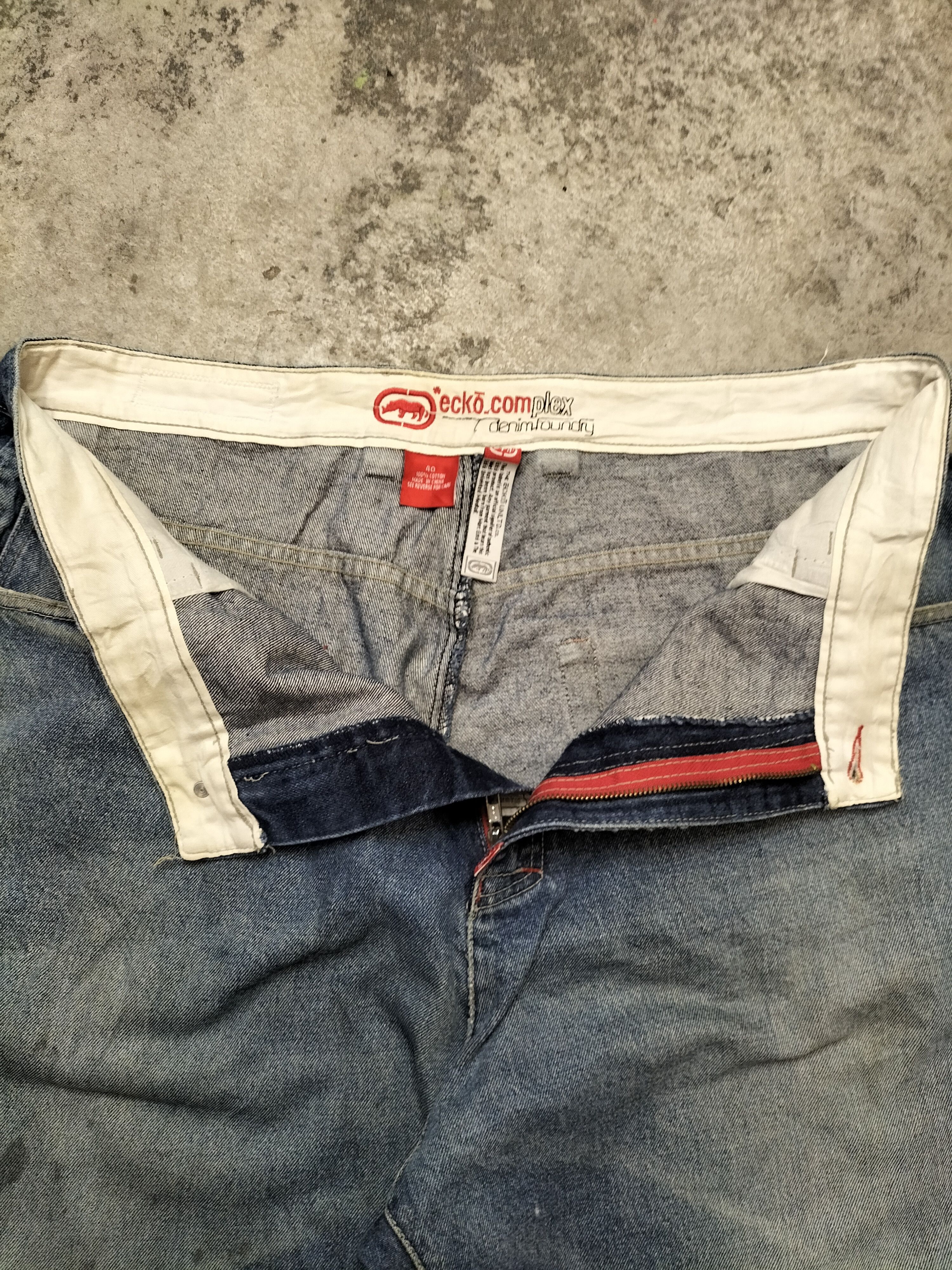 Ecko Unltd. Ecko SZ 40 Denim Ripped Jeans Size US 38 / EU 54 - 9 Thumbnail