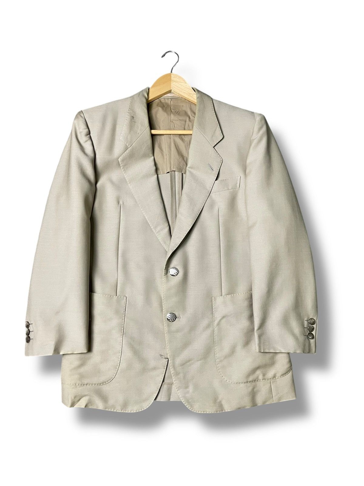 Japanese Brand × Lanvin × Vintage Vintage Lanvin Paris Brand Light Blazer (66) Size US XXS / EU 40 - 1 Thumbnail