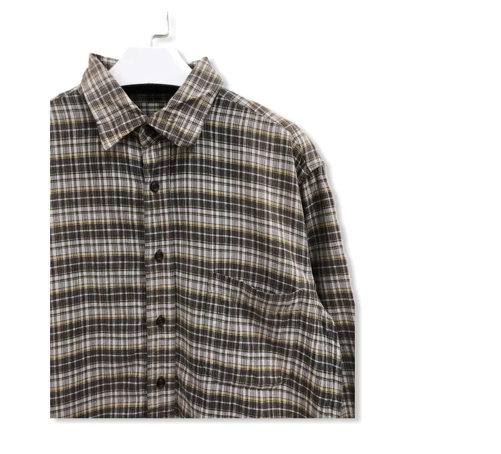 Flannel Vintage Barnet Club Flannel Shirt 👕 Size US L / EU 52-54 / 3 - 2 Thumbnail