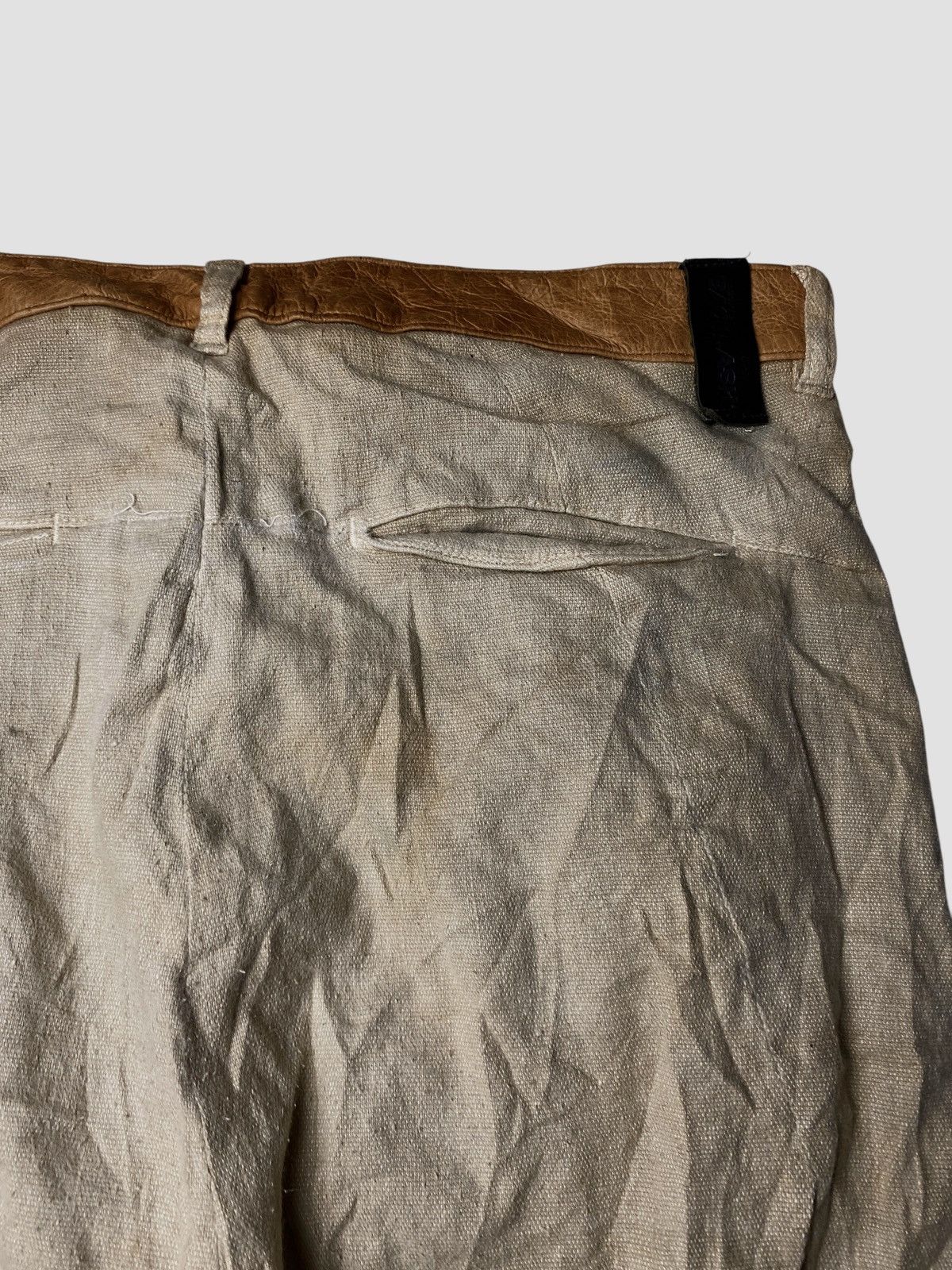 Isamu Katayama Backlash Isamu Katayama Backlash Cow Leather Shorts Size US 28 / EU 44 - 8 Thumbnail