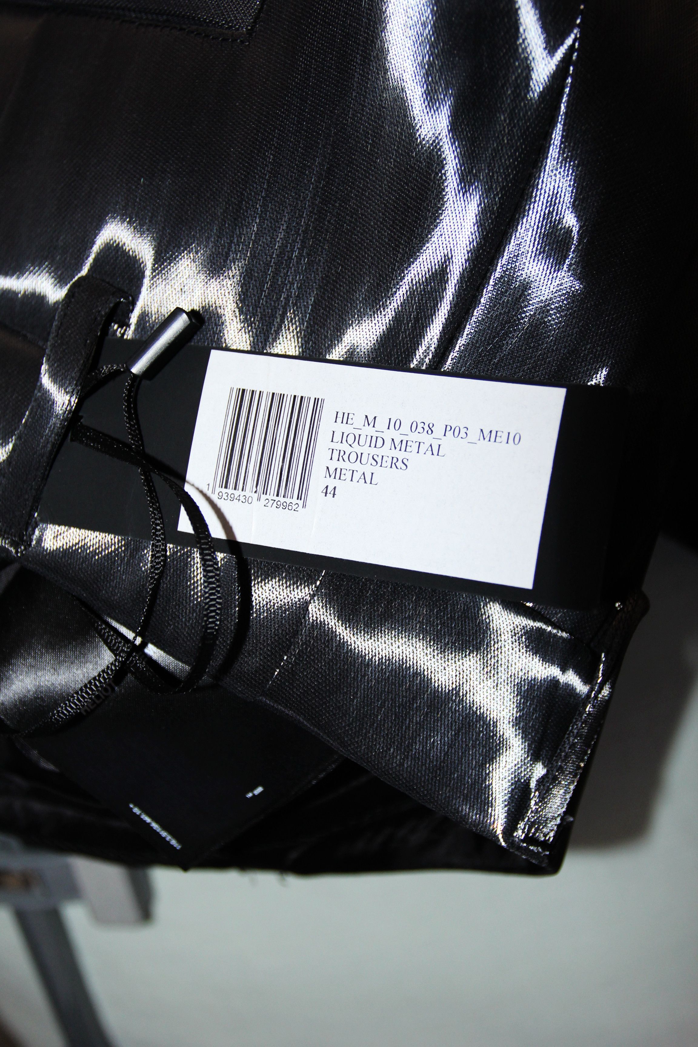 Heliot Emil BNWT AW23 HELIOT EMIL LIQUID METAL PANTS 44 Size US 28 / EU 44 - 8 Thumbnail