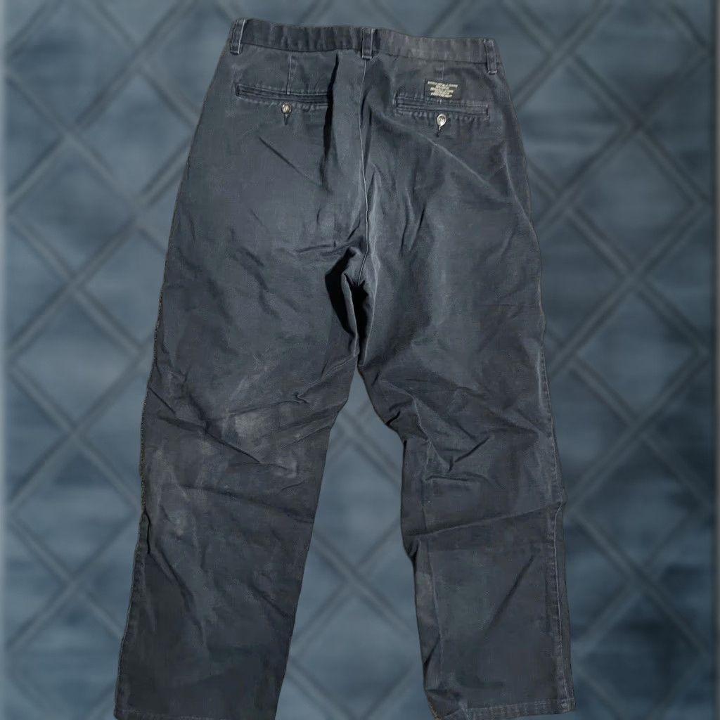Banana Republic Banana Republic Mens Pants Chino Denim 33R Regular High Rise Black Cotton 90s Casual Workwear Mens Size US 33 - 1 Thumbnail