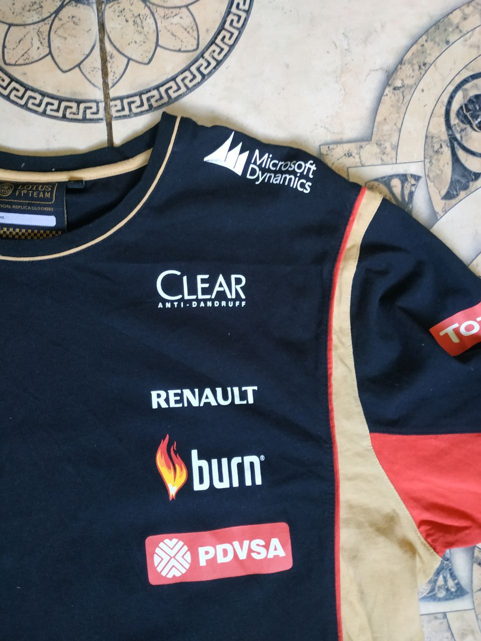 Formula 1 Vintage Lotus F1 Team 2014 Racing T-Shirt Blokecore Tee Size US XL / EU 56 / 4 - 13 Thumbnail