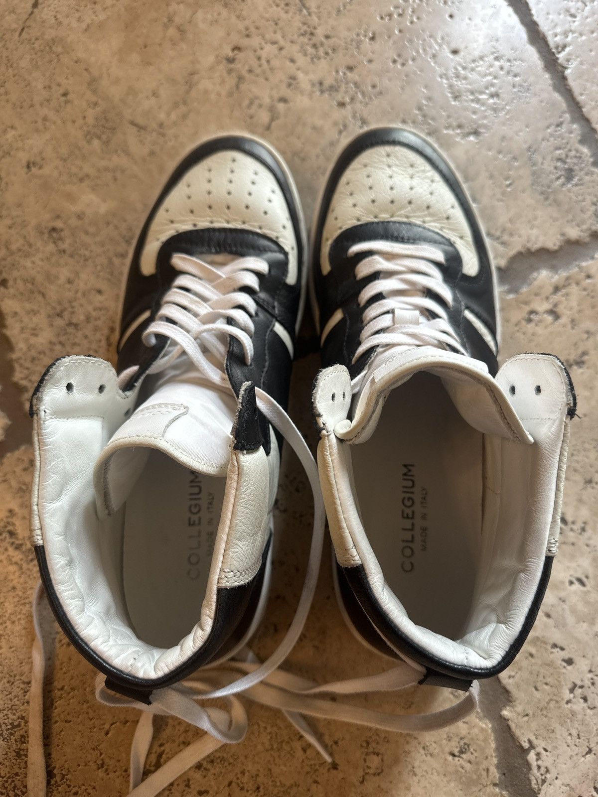 Collegium Collegium Destroyer High-Nero & Bianca Size US 10.5 / EU 43-44 - 2 Thumbnail