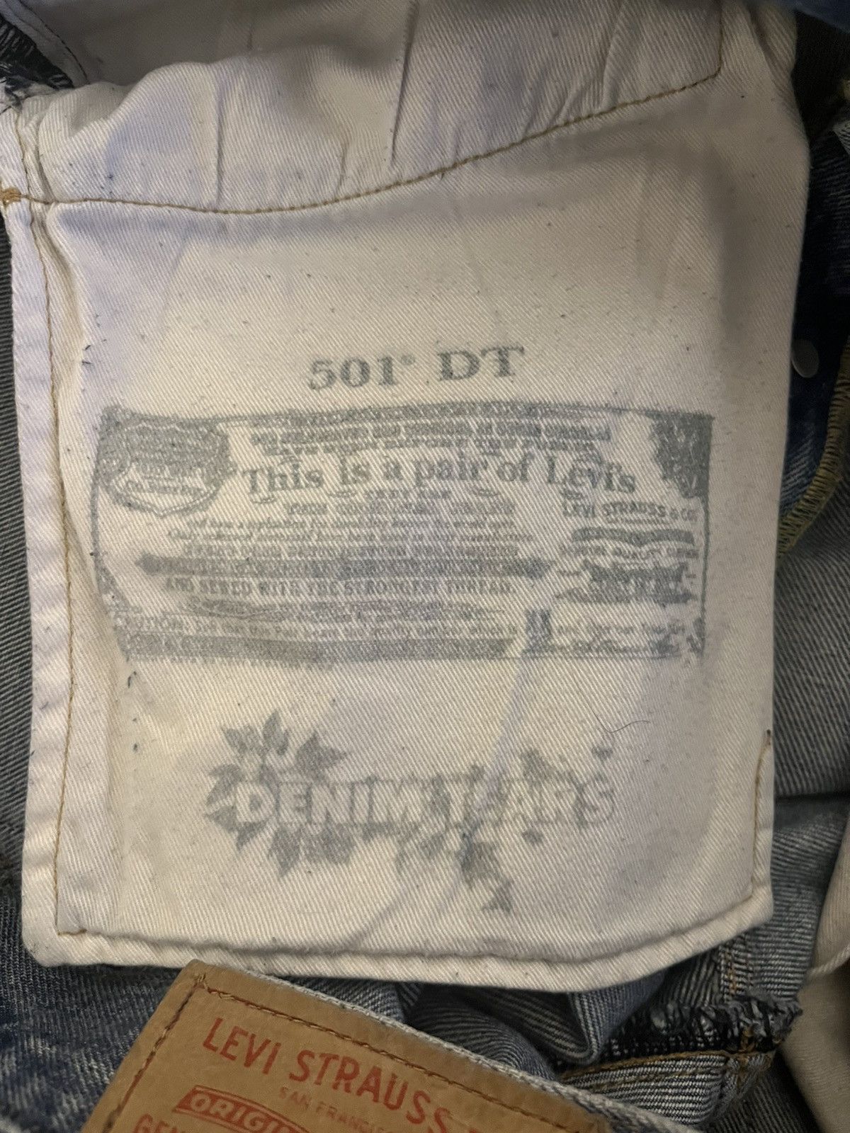 DENIM TEARS × Levi's Denim Tears Jeans Size US 34 / EU 50 - 4 Thumbnail