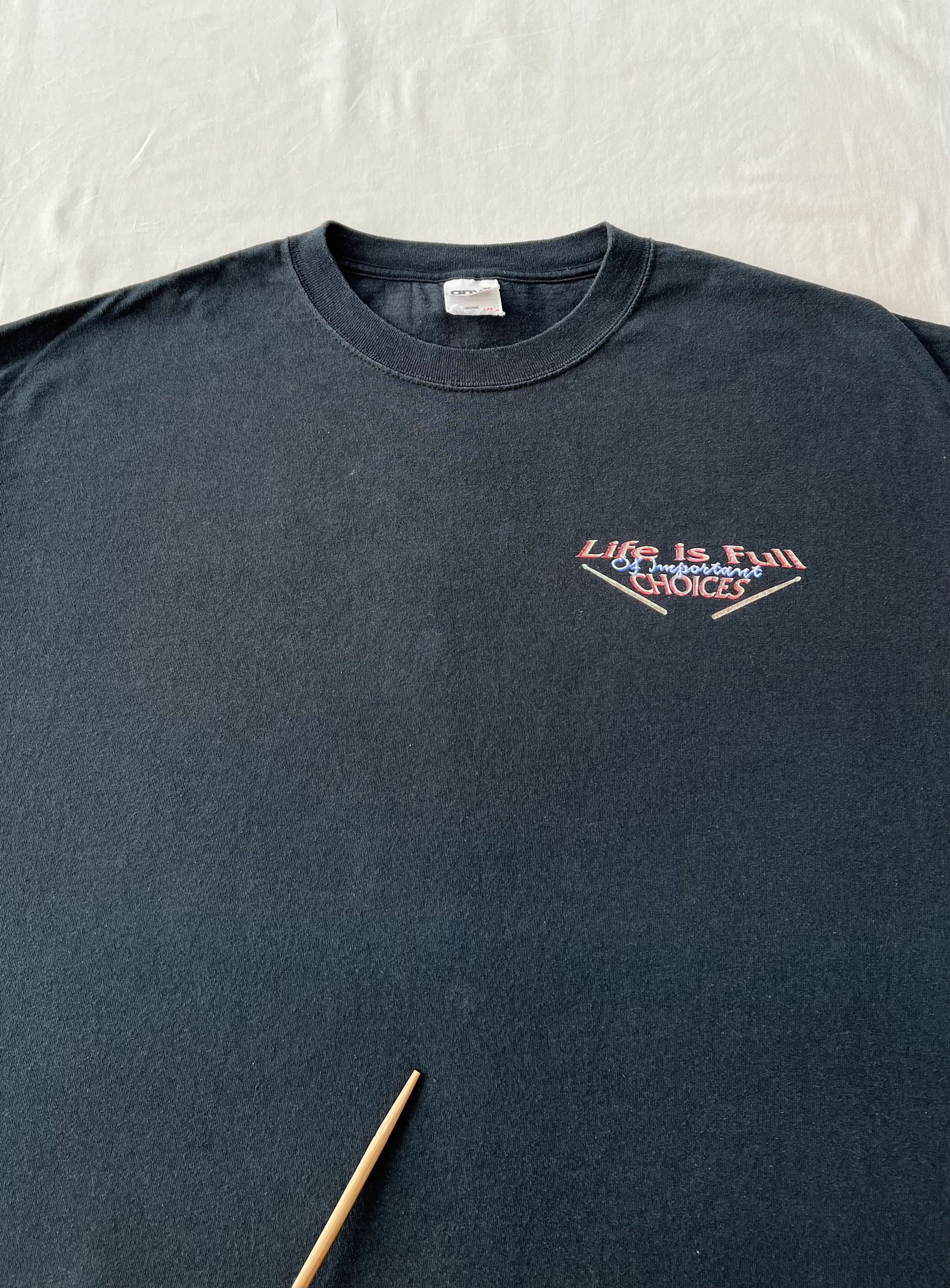 Vintage Vintage 1998 Life is Full Choices of Important Drums Music Size US XL / EU 56 / 4 - 5 Thumbnail