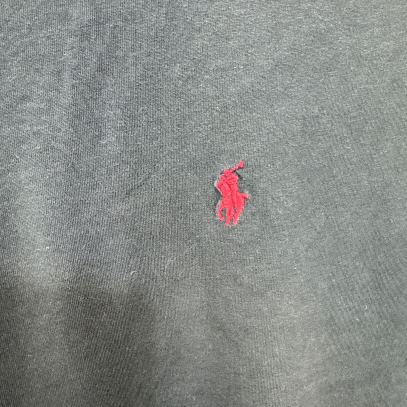 Ralph Lauren VINTAGE Polo Ralph Lauren T Shirt Mens 3XB Big Black V Neck Short Sleeve Red Logo Size US XXL / EU 58 / 5 - 7 Thumbnail