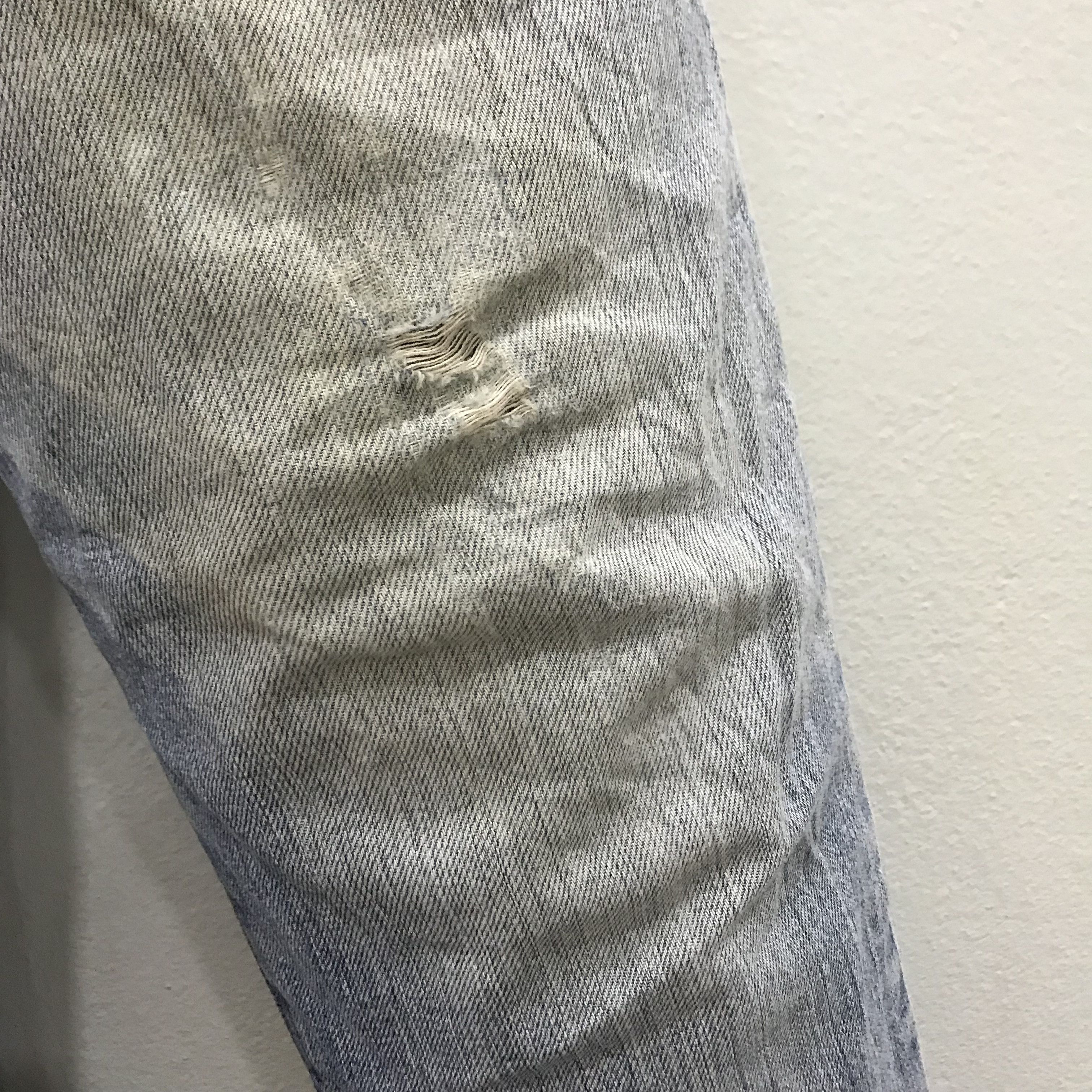 Wrangler Vintage 90s Wrangler Light Wash Straight Leg Jeans Size US 33 - 8 Thumbnail