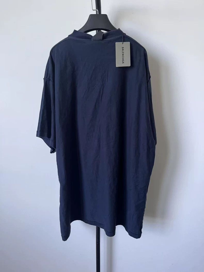 Balenciaga Balenciaga Adidas Logo printed T-shirt with round neck and Size US L / EU 52-54 / 3 - 2 Thumbnail