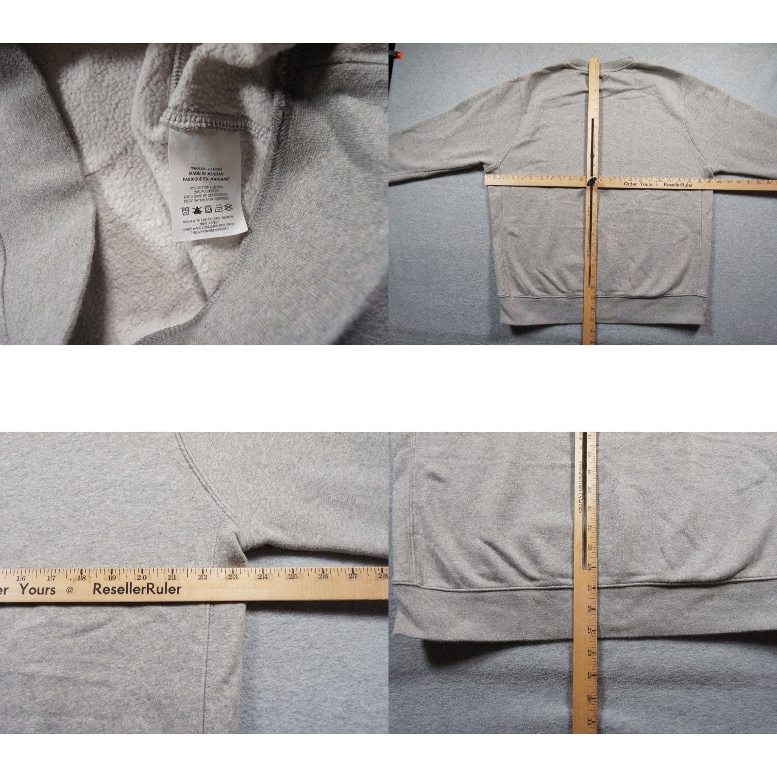 Nike Nike Sweatshirt Mens Large Gray Crewneck Pullover Sweater Swoosh Casual Adult Size US M / EU 48-50 / 2 - 8 Thumbnail