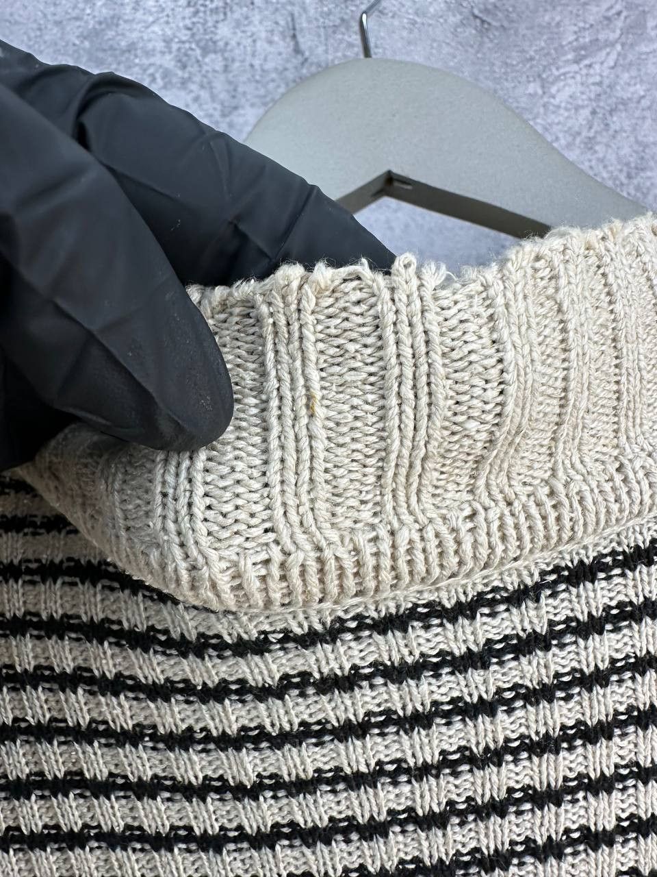 JOSEPH HOMME Joseph Homme Tricot Linen Silk VTG Knit Sweater Stripe Size US XL / EU 56 / 4 - 11 Thumbnail
