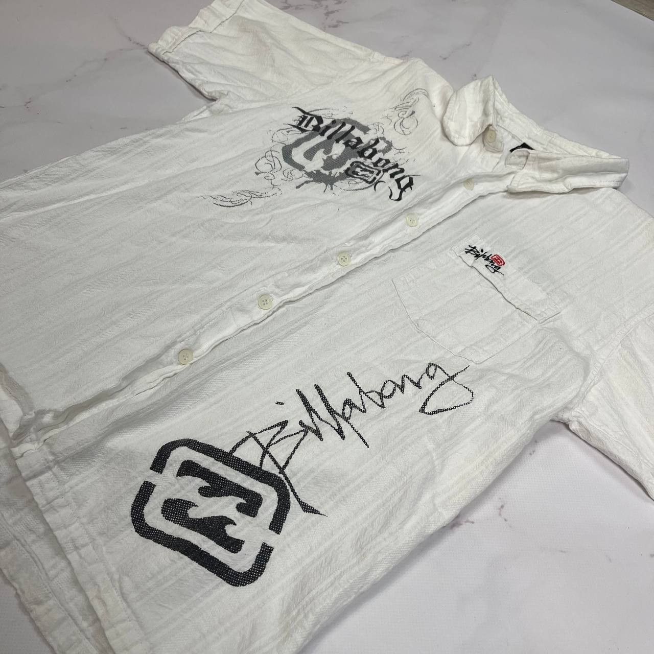 Billabong Billabong Vintage 00’s Surf Style Shirt Y2K Logo Print RARE Size US S / EU 44-46 / 1 - 4 Thumbnail