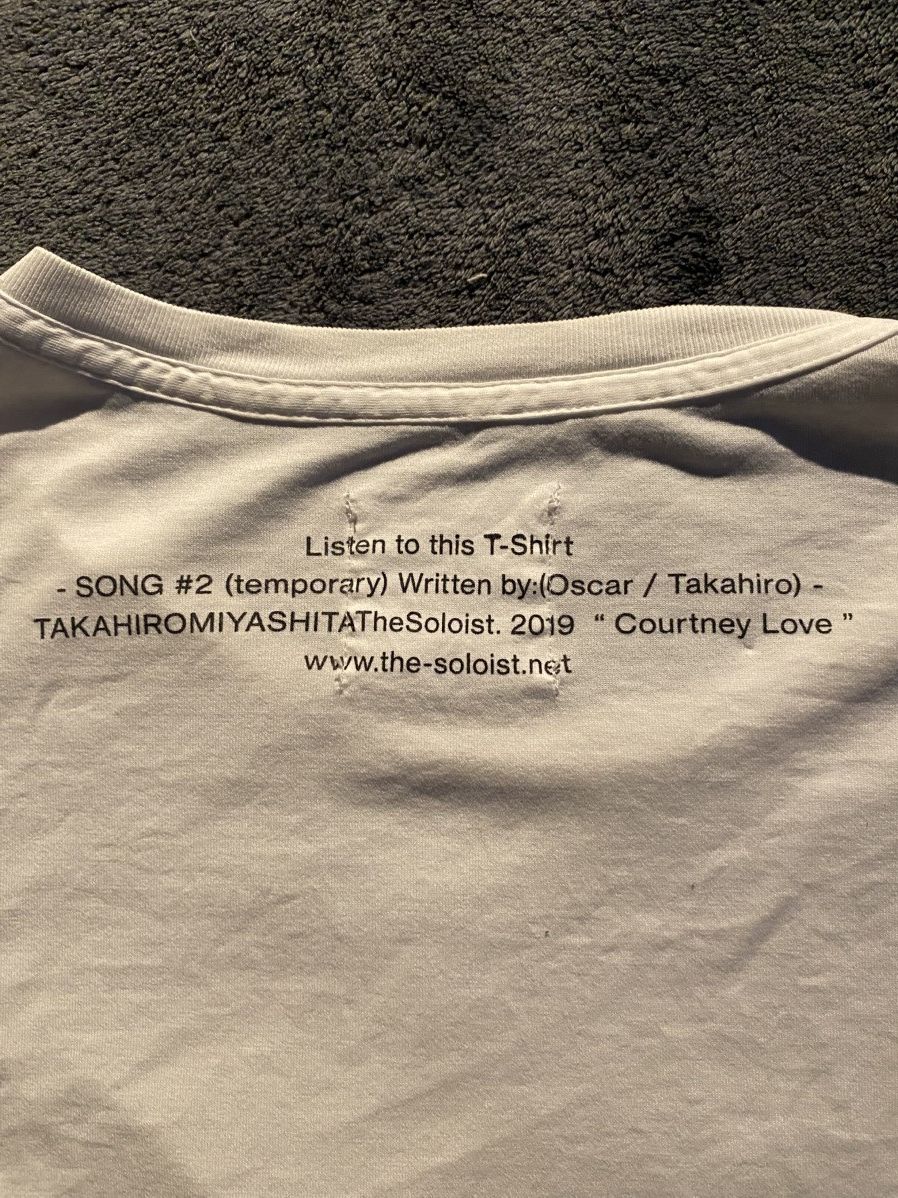 Takahiromiyashita The Soloist. the soloits the grunge years Size US L / EU 52-54 / 3 - 4 Thumbnail